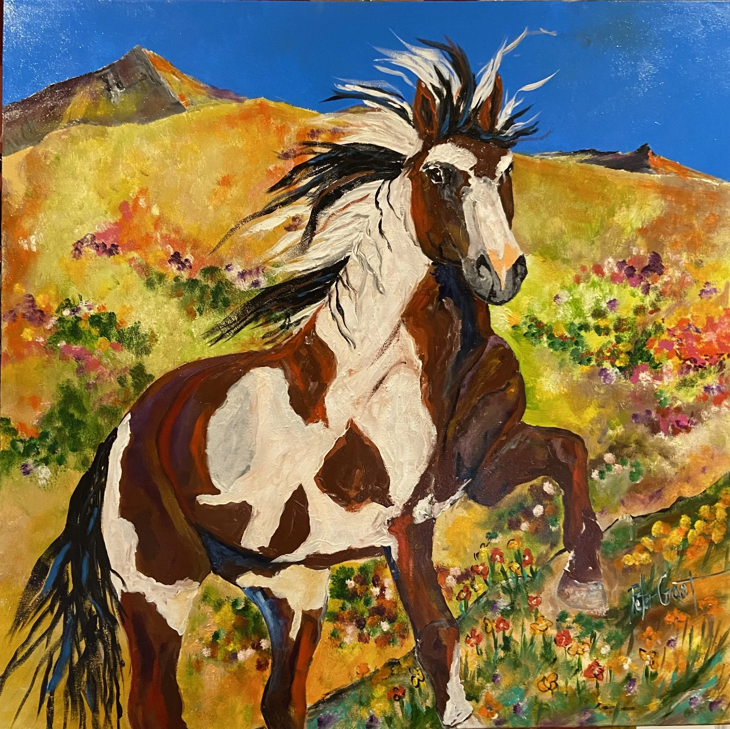 "Picasso #1" 30x30 SOLD