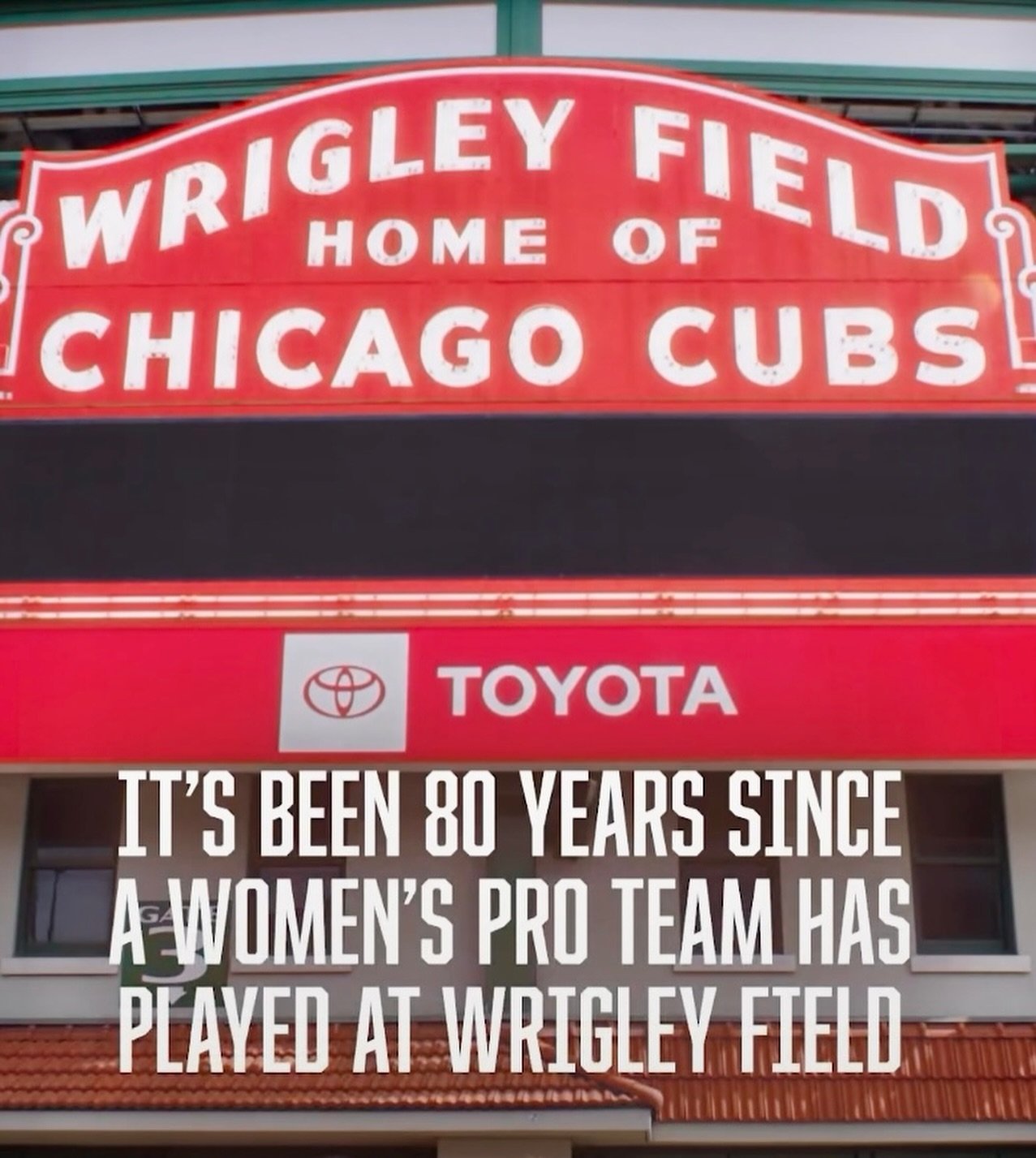 Let&rsquo;s get together, Chicago. ⚾️ x ⚽️ 

June 8th &bull; Wrigley Field &bull; #WitnessHistory
@chicagoredstars v @wearebayfc 

1st Women&rsquo;s Pro Soccer match at Wrigley Field 👀 
GOOD things are happening, indeed&hellip; 

#ChicagoRedStars 
#