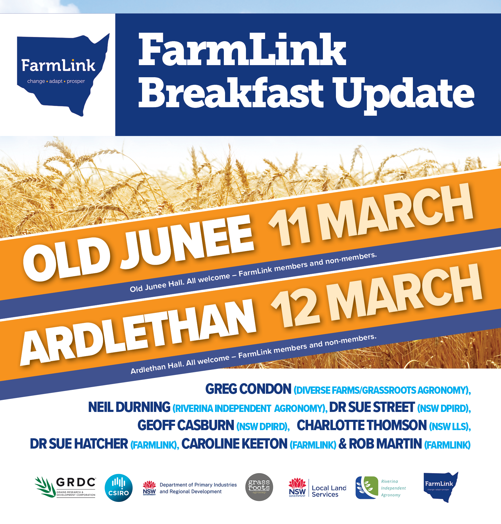 Ardlethan – FarmLink Breakfast Update