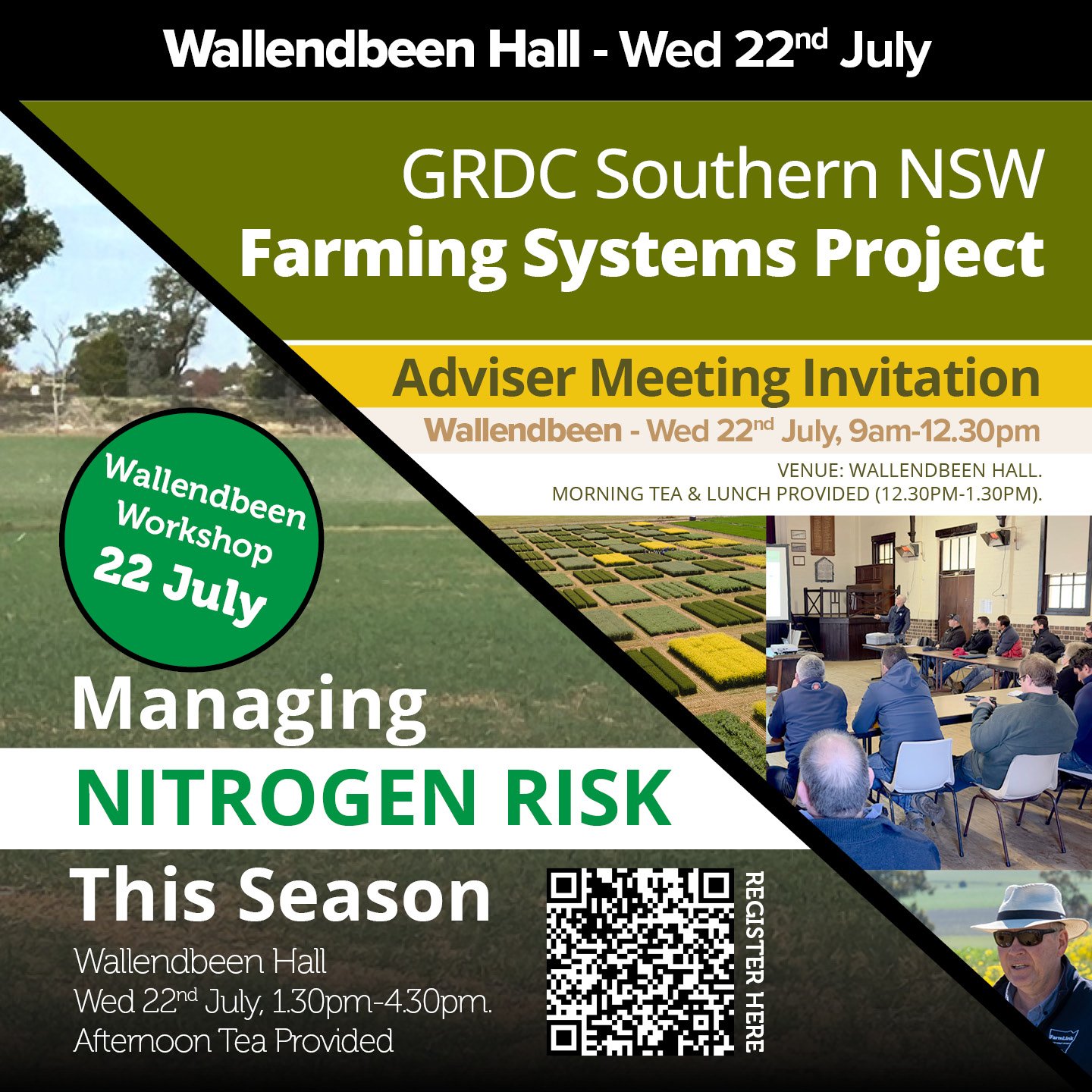 Double Event – Farming Systems &amp; Nitrogen Decision Making