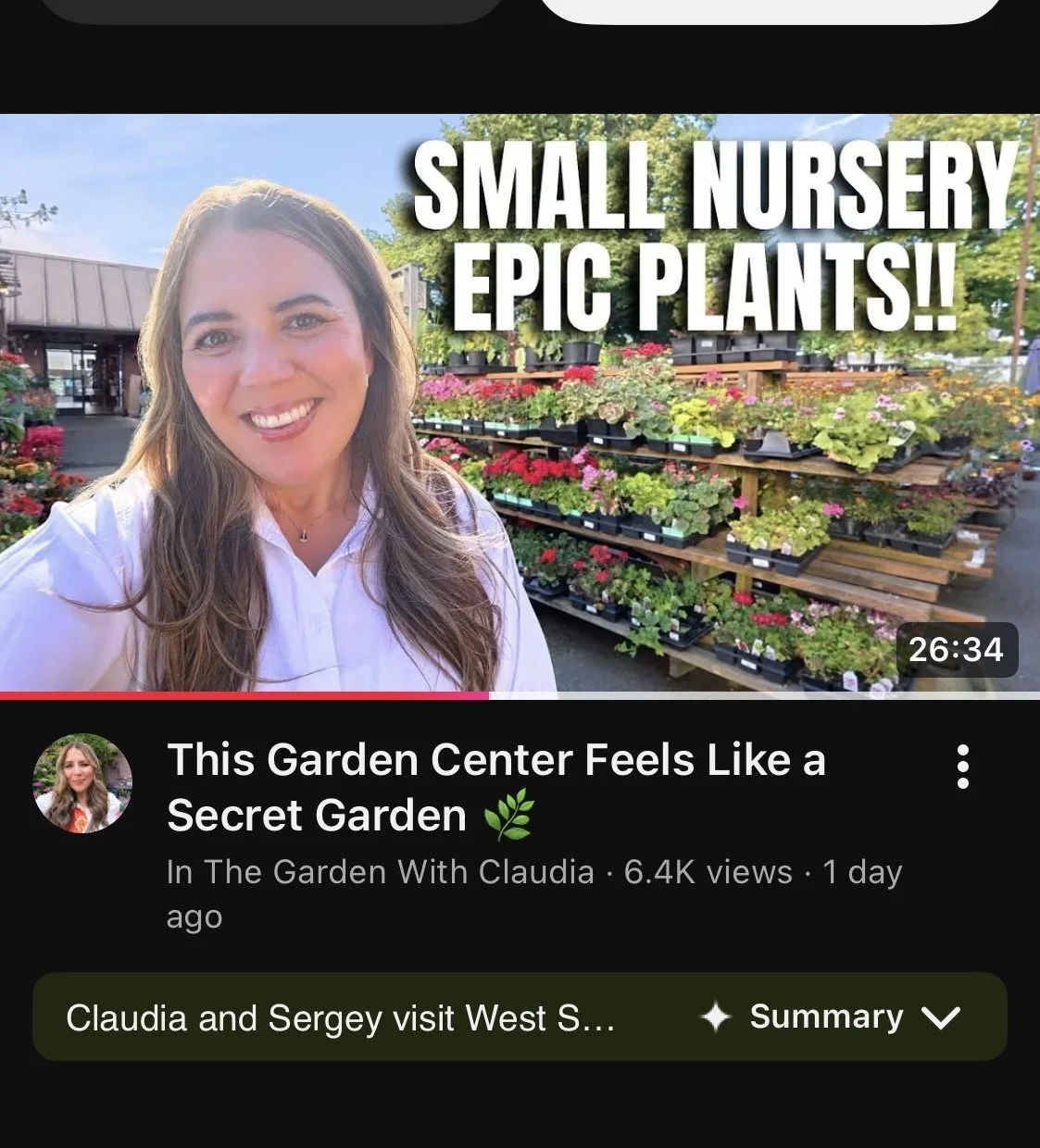 Tour West Seattle Nursery with Claudia and Sergey!