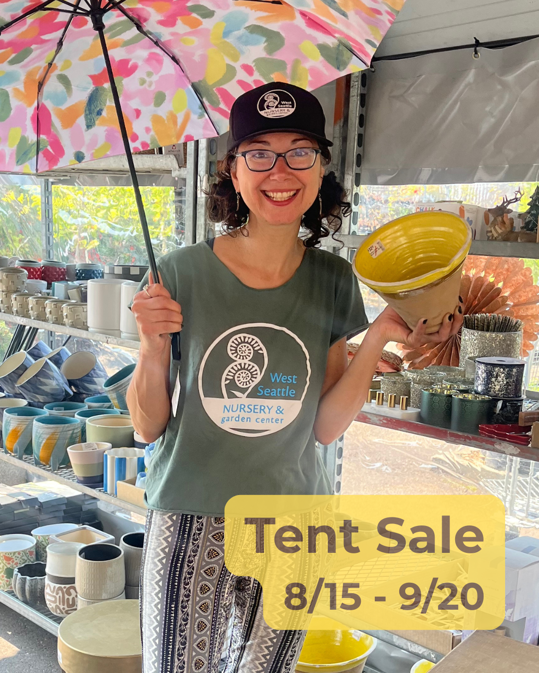 Tent Sale!