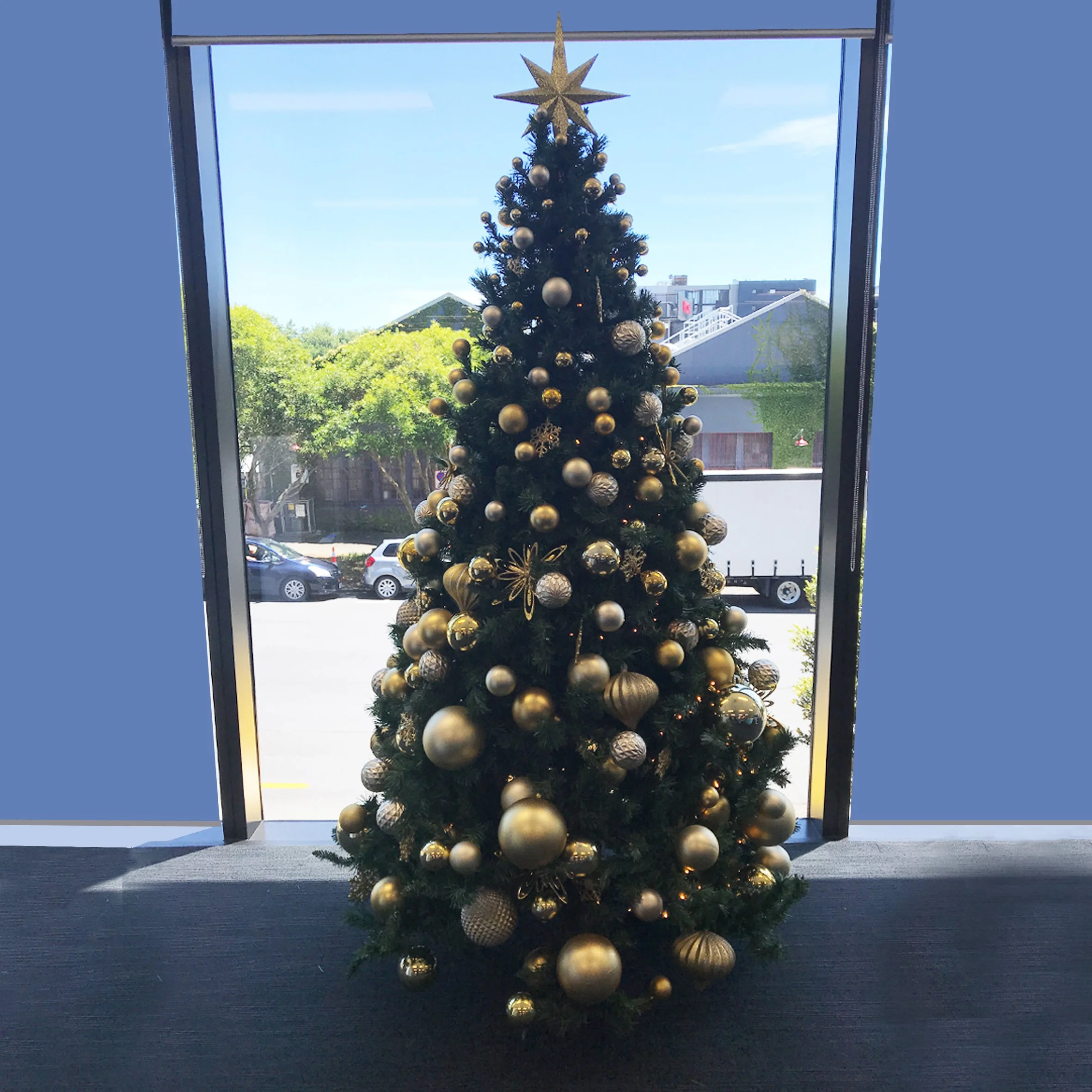Glittering Gold Tree — The Christmas Hire Co.