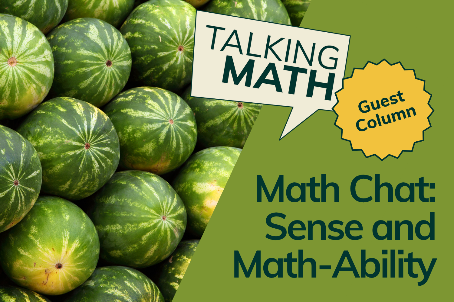 Talking Math — Seattle Universal Math Museum