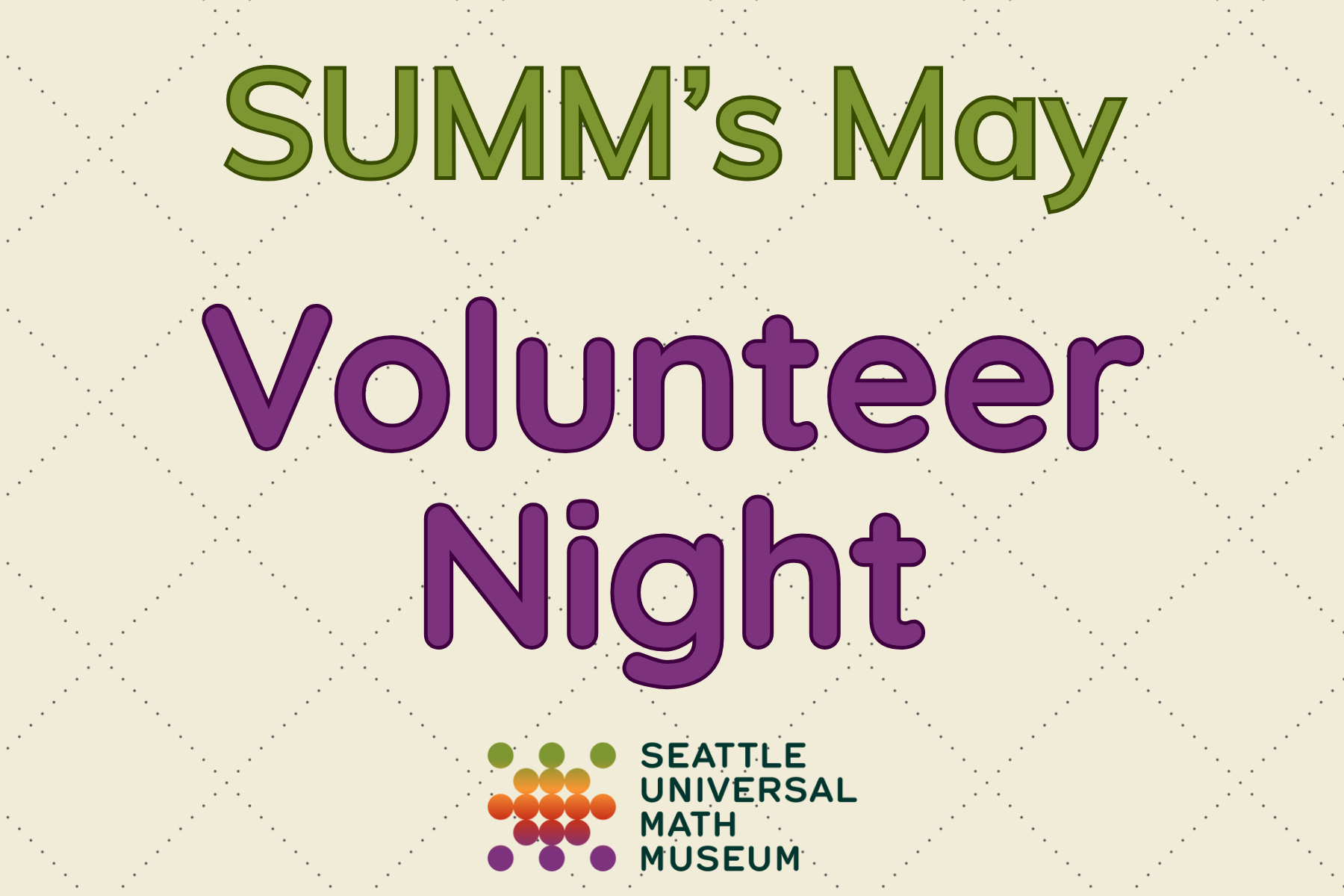 May Volunteer Night