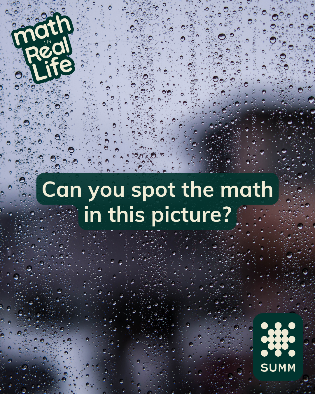 Math in… Raindrops