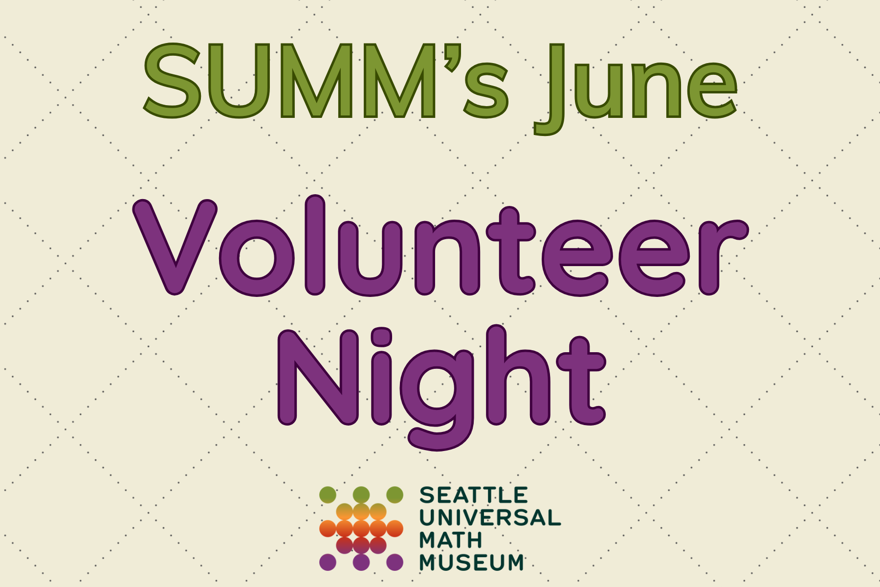 June Volunteer Night