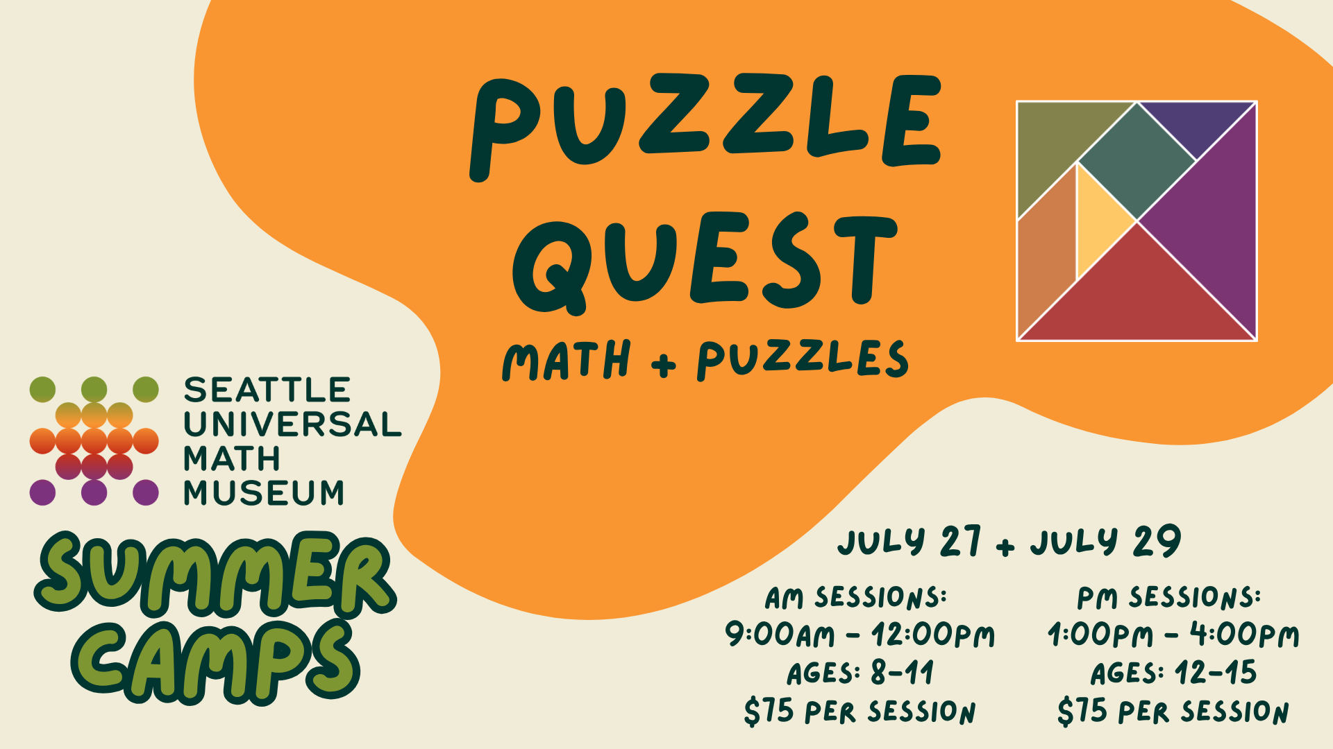 Puzzle Quest Summer Camp @ Kent Station