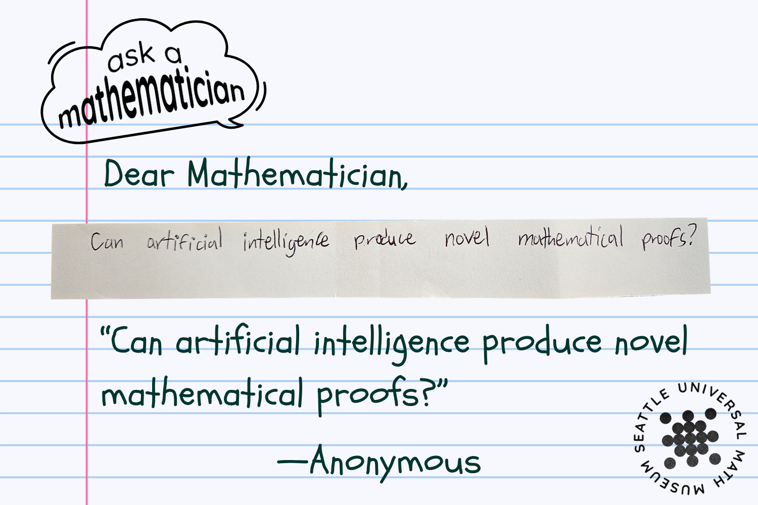 Can AI produce novel mathematical proofs?