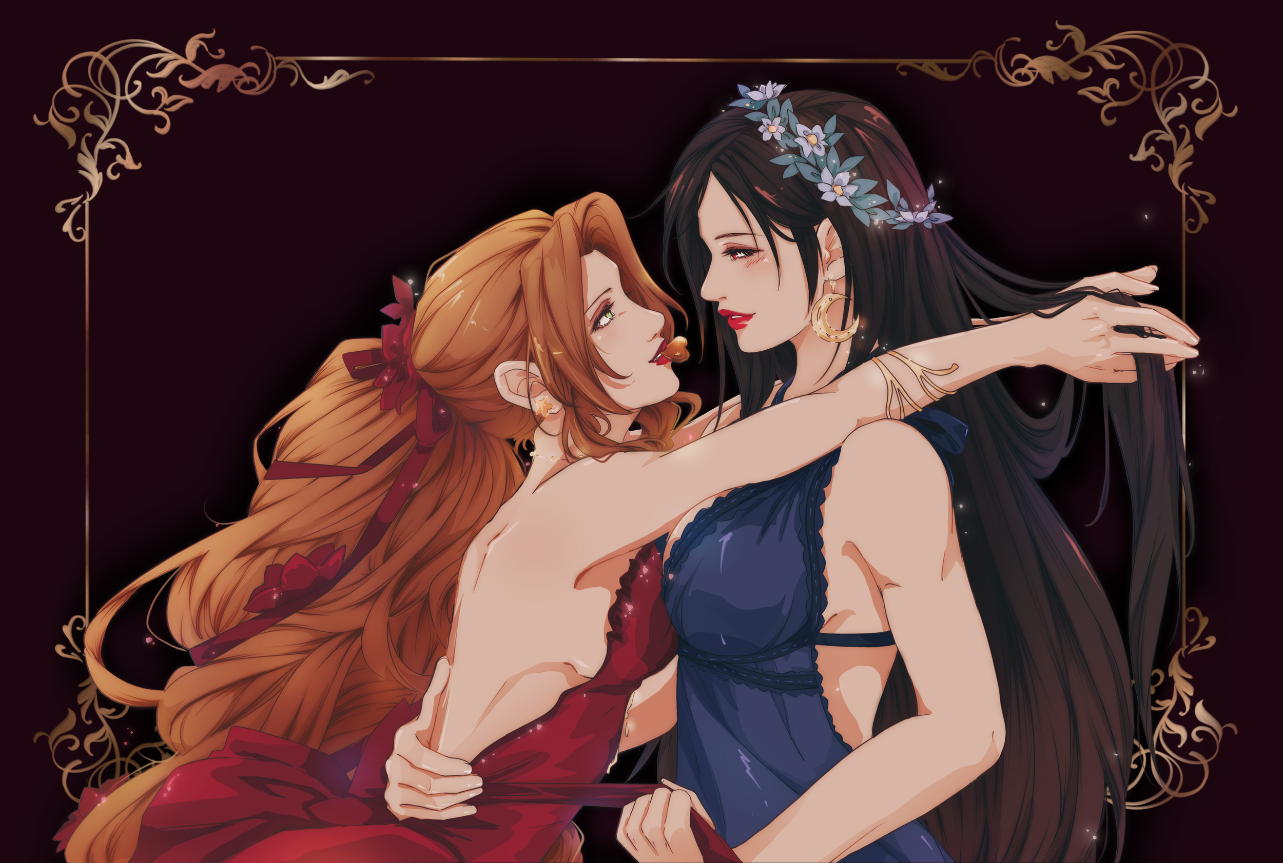 Girl's Date - FF7 Tifa & Aerith