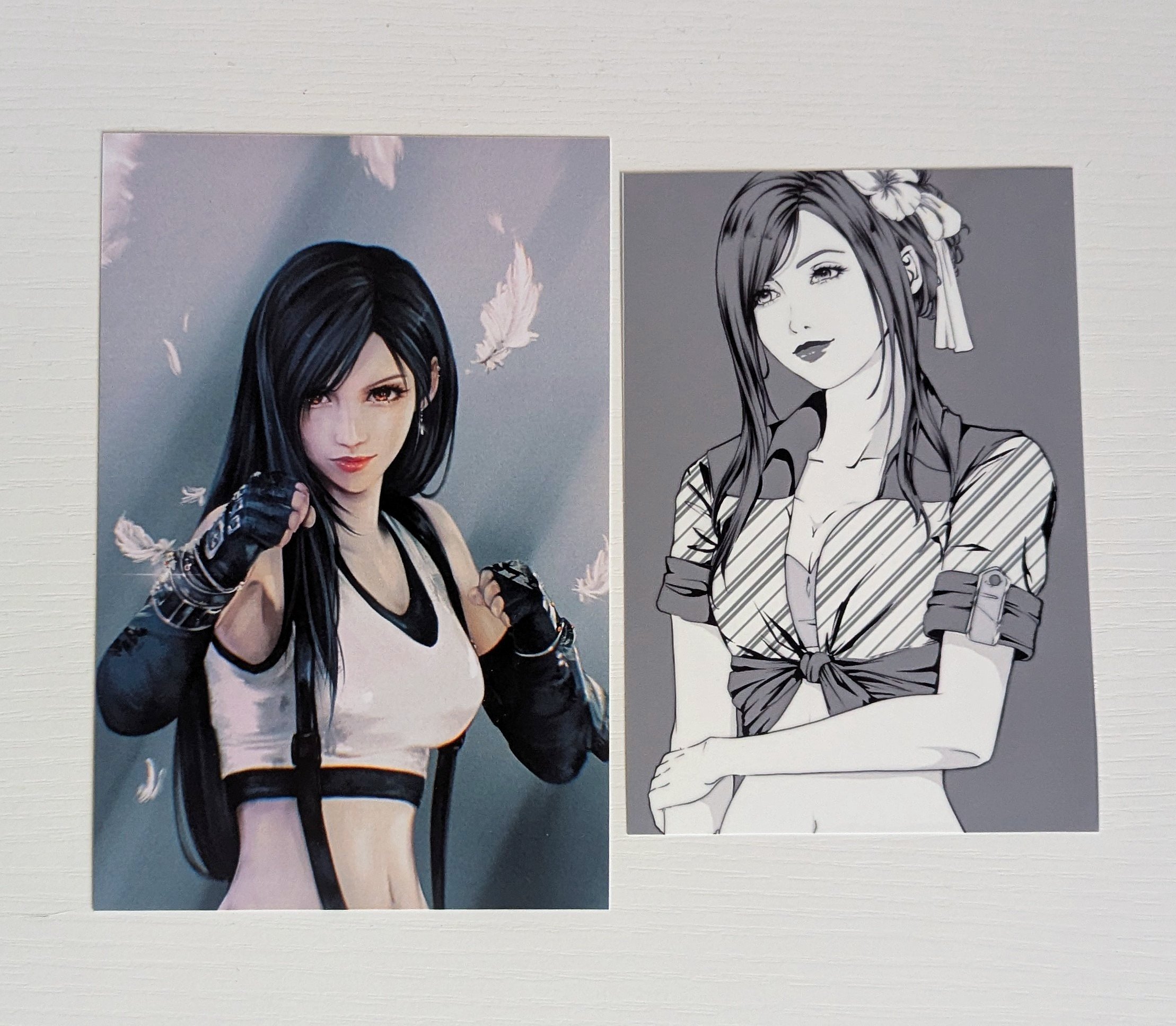 Tifa FF7 print set (Defect)