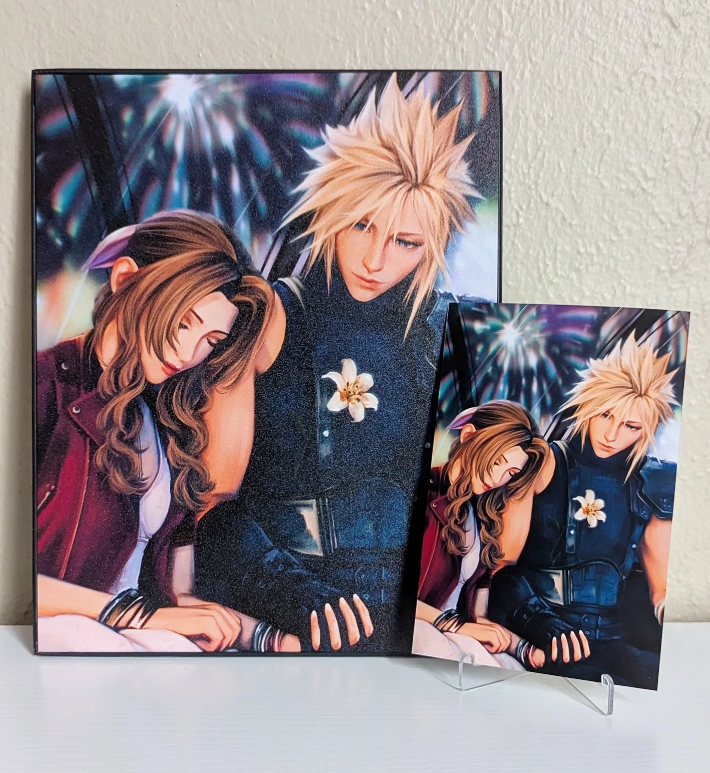 FF7 Rebirth Cloud & Aerith Sky-Wheel Date