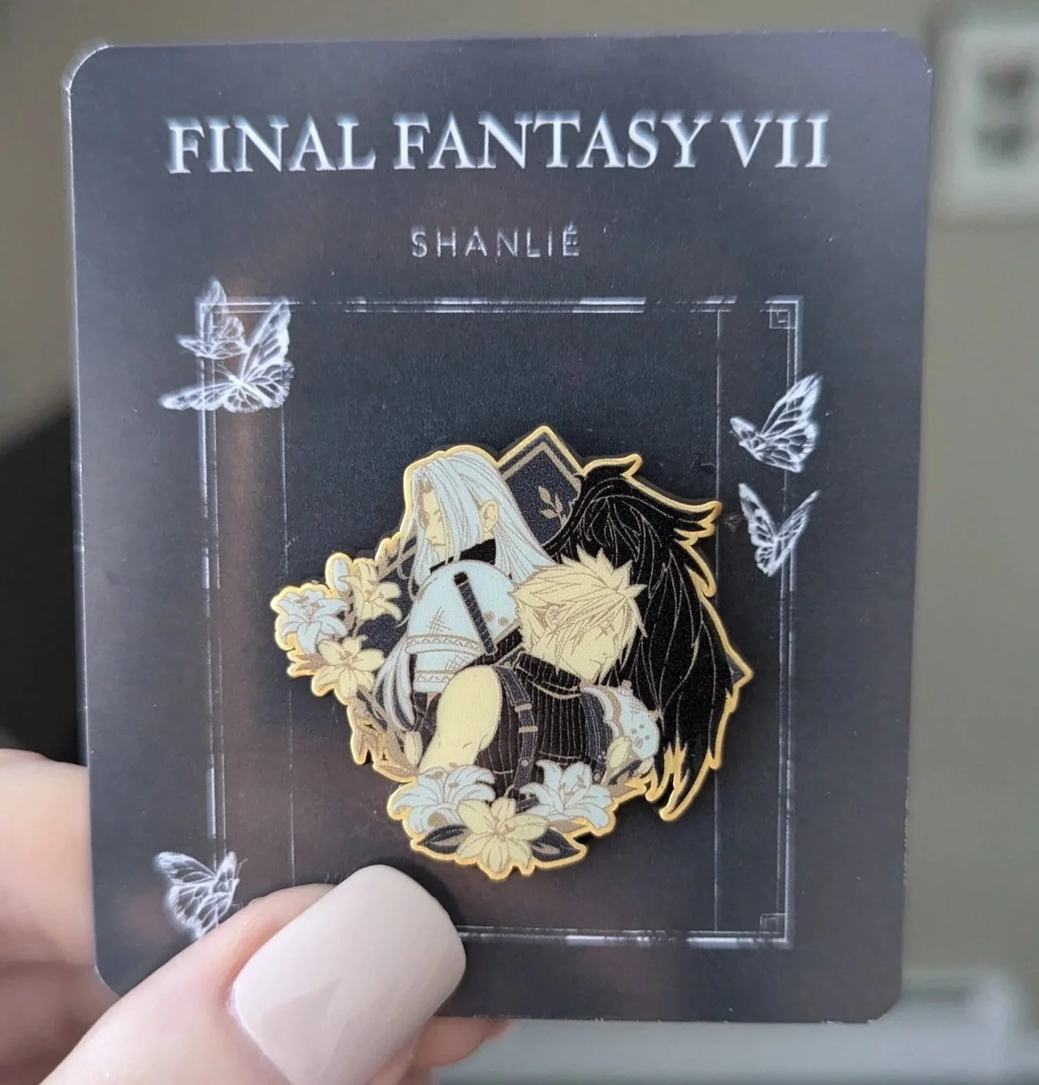 FFVII Cloud & Sephiroth Soft Enamel Pin