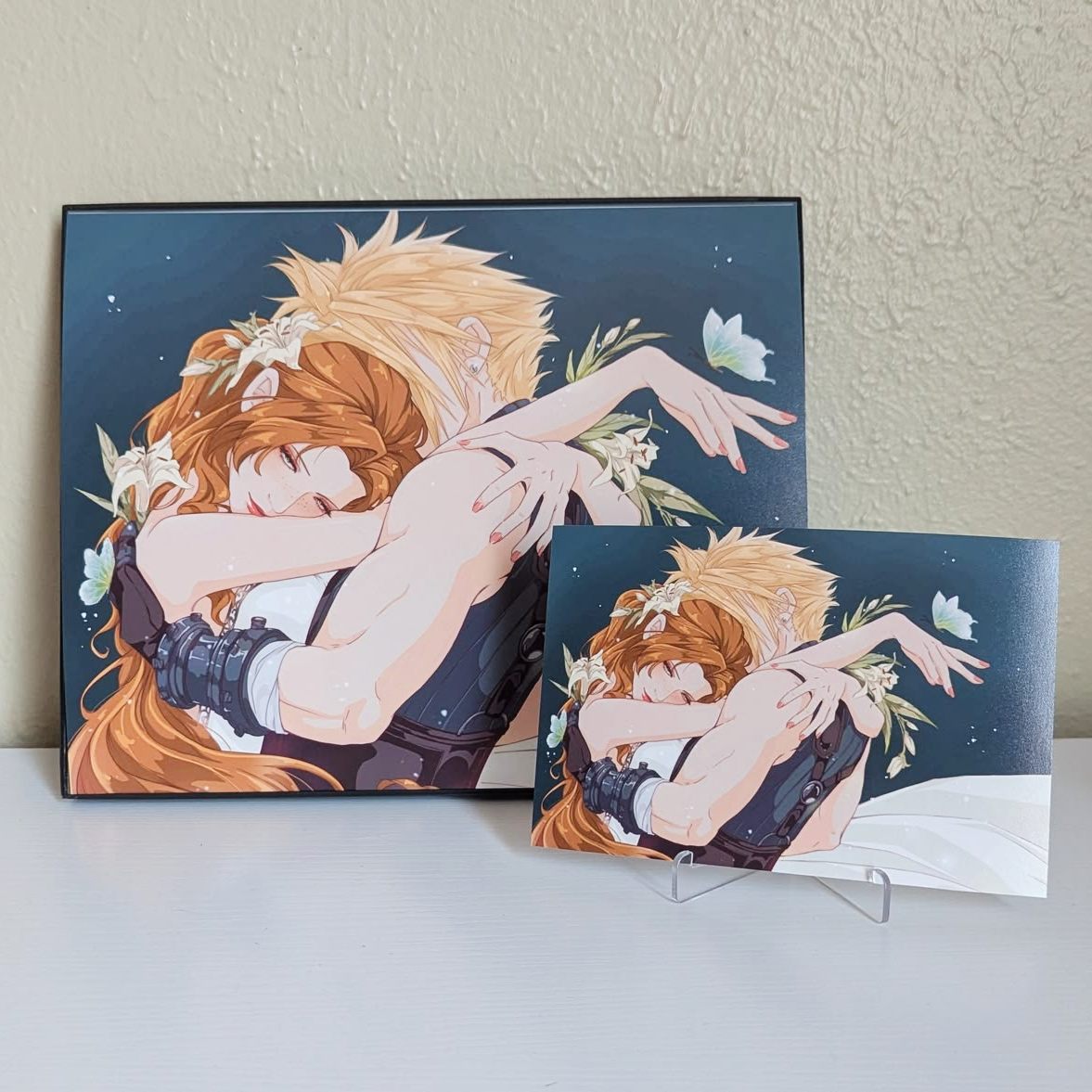 Vintage Romance - Cloud & Aerith Final Fantasy VII