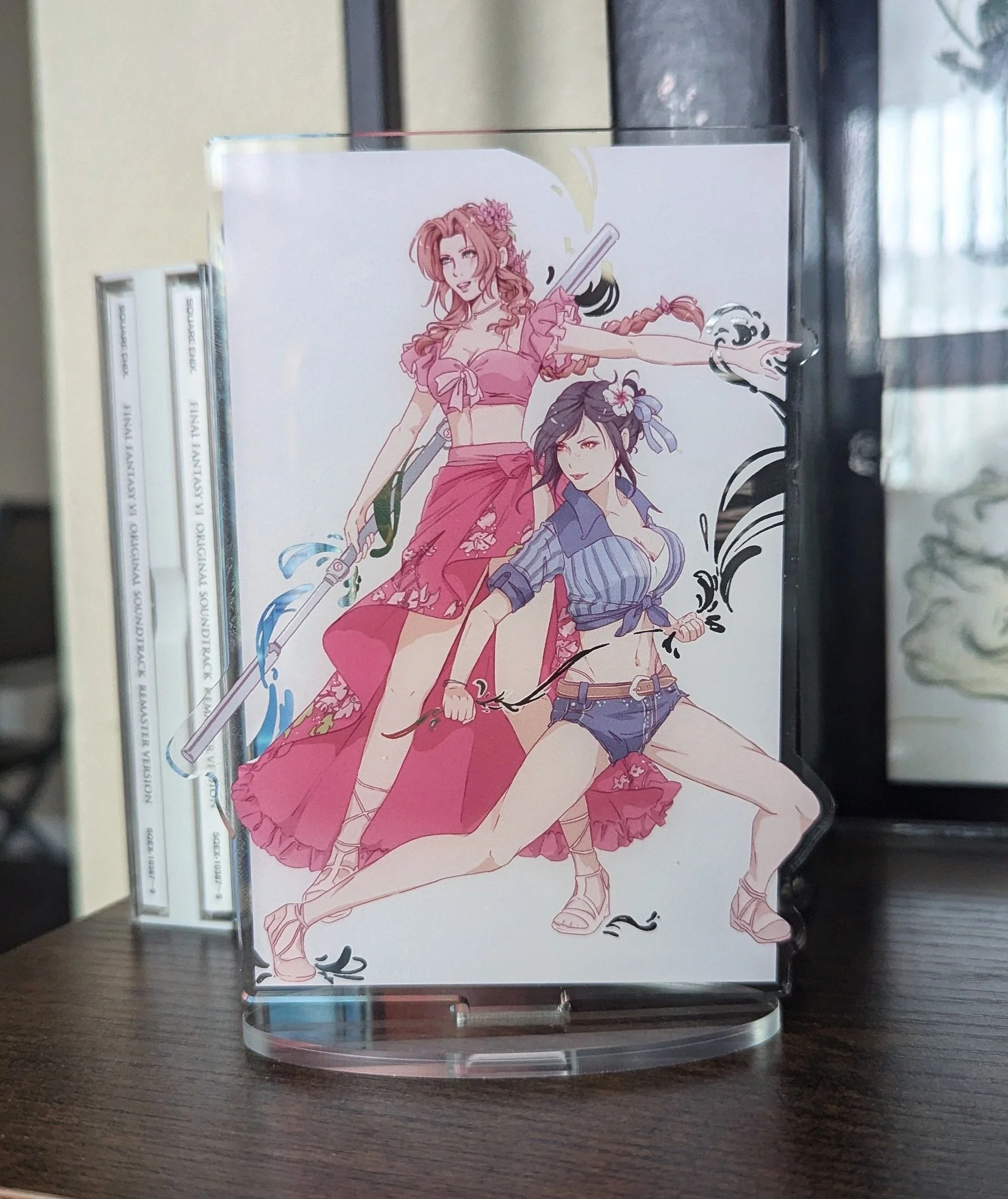 FFVII Tifa & Aerith Acrylic Stand