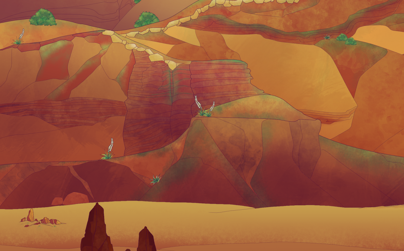 Ascent to the North Plateau