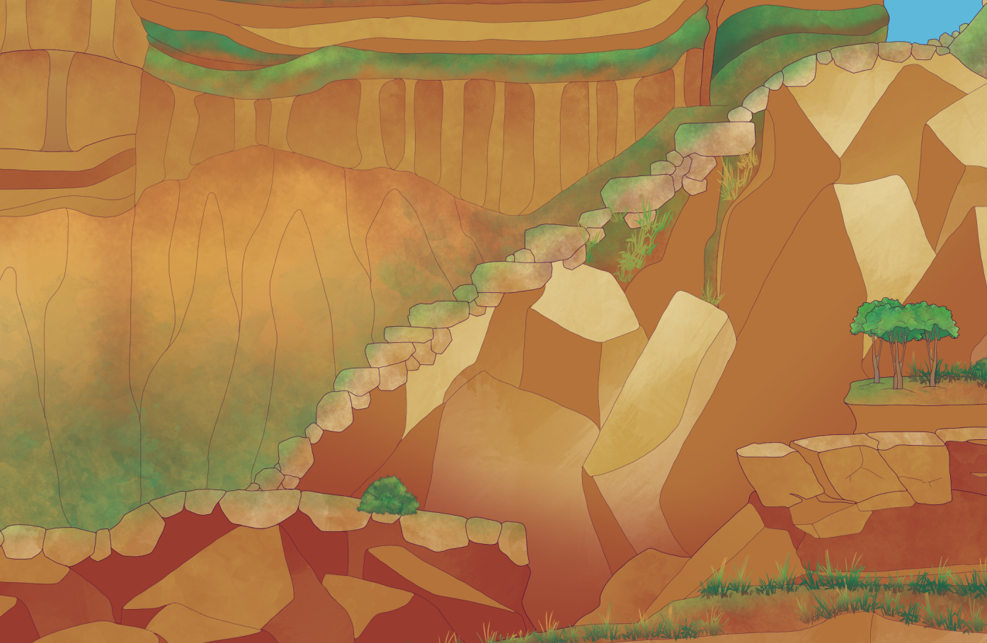 North Plateau Level 2 — More Green