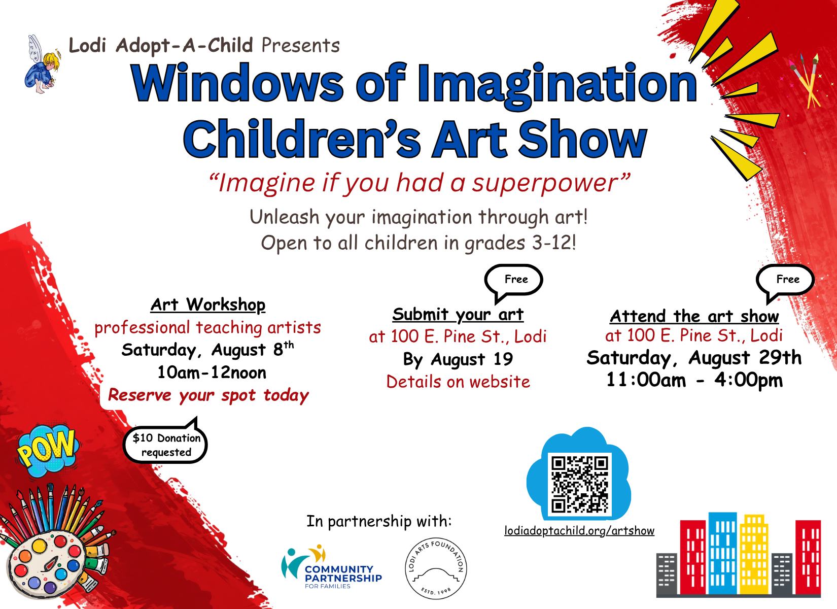 Windows of Imagination Children’s Art Show