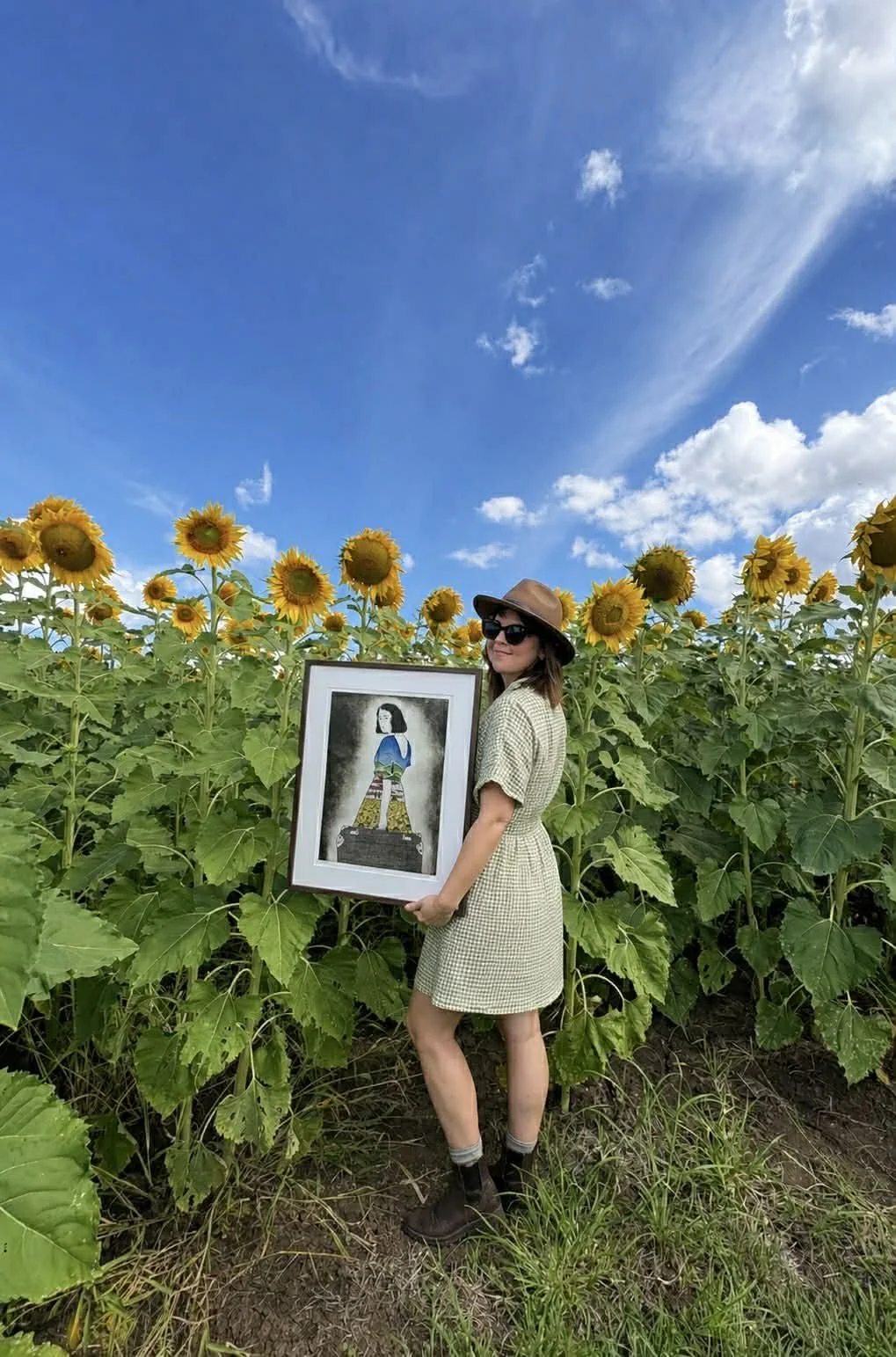 Sunflowers in Bloom