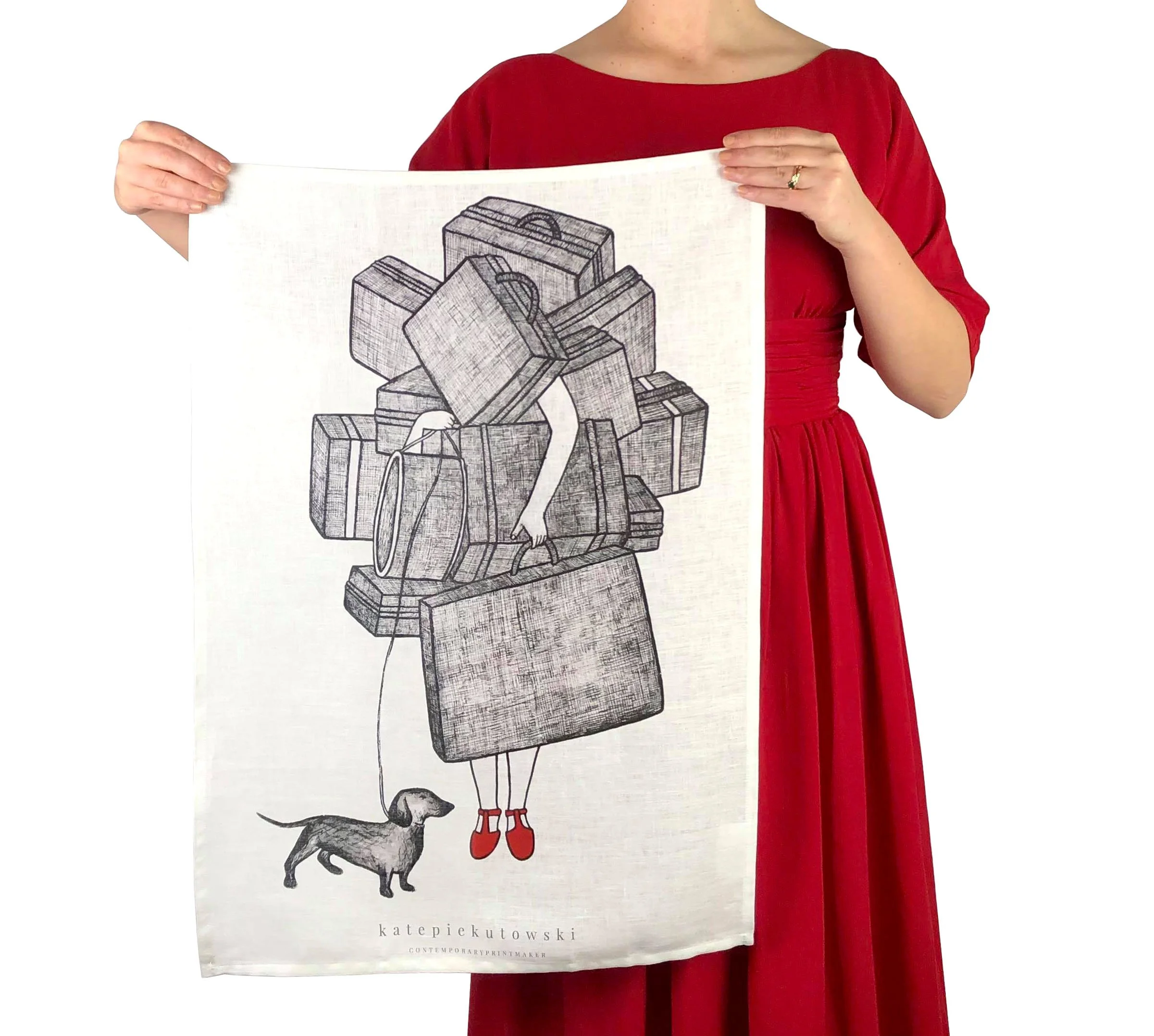 SALE Artist Companion Tea Towel