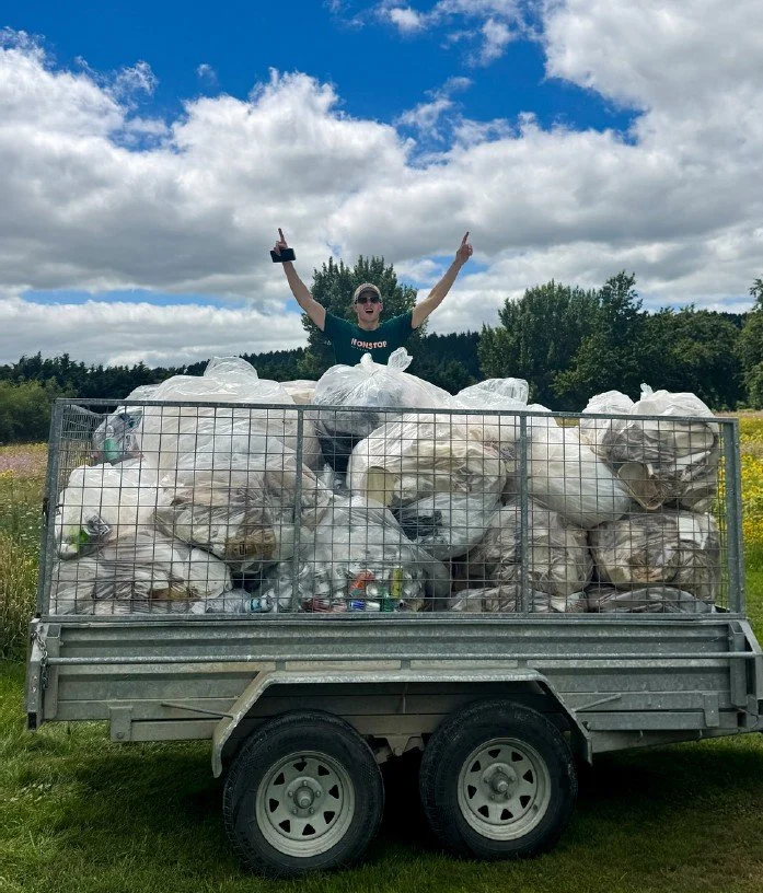 Nonstop solutions team member post waste sorting at toast Martinborough