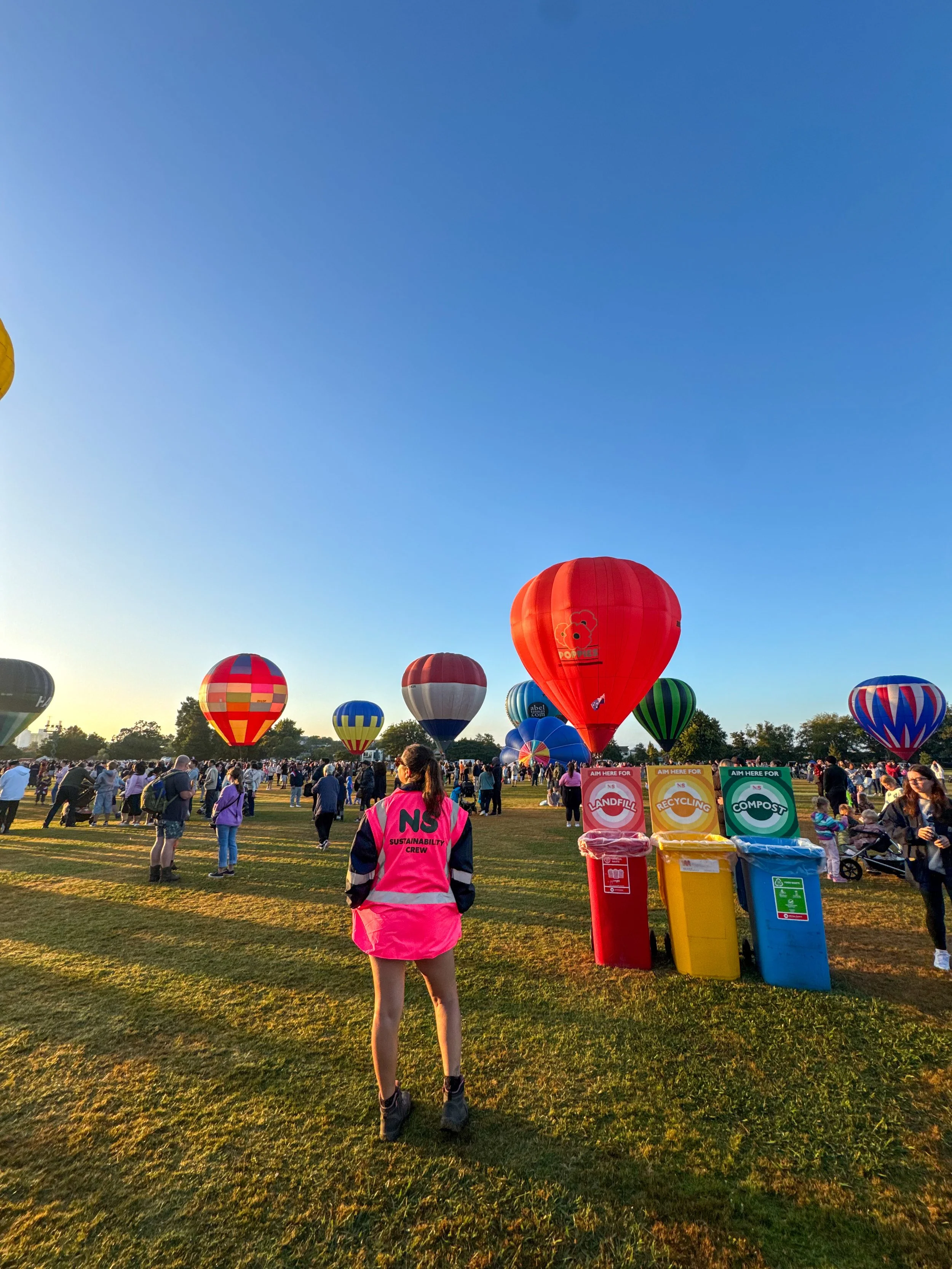 Nightglow Balloons Over Waikato Waste Management Case Study | 64% Diversion