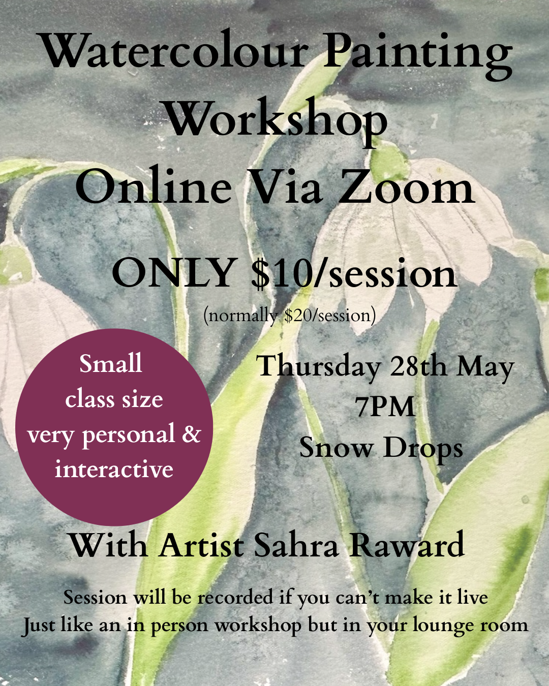 Snow Drops 28th May Workshop Flyer.png