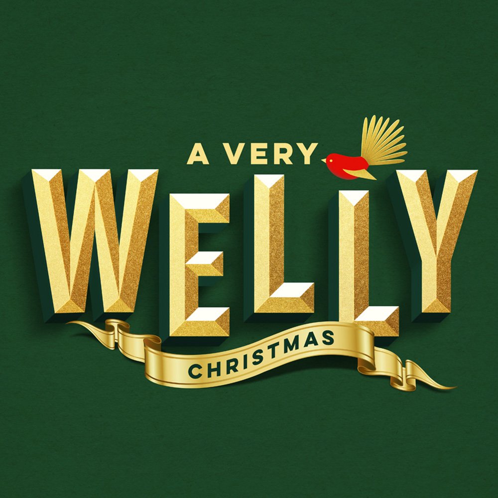 A Very Welly Christmas Typography