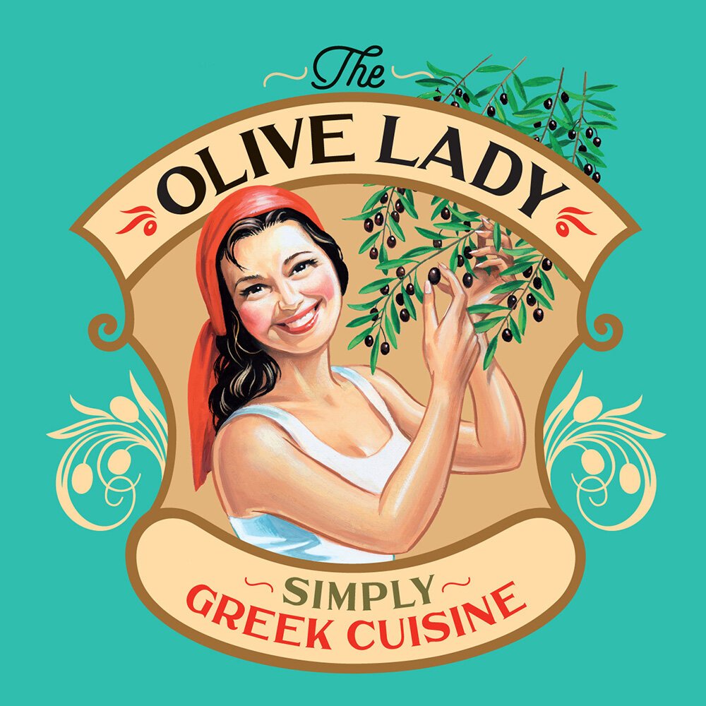 The Olive Lady Branding and Label Design