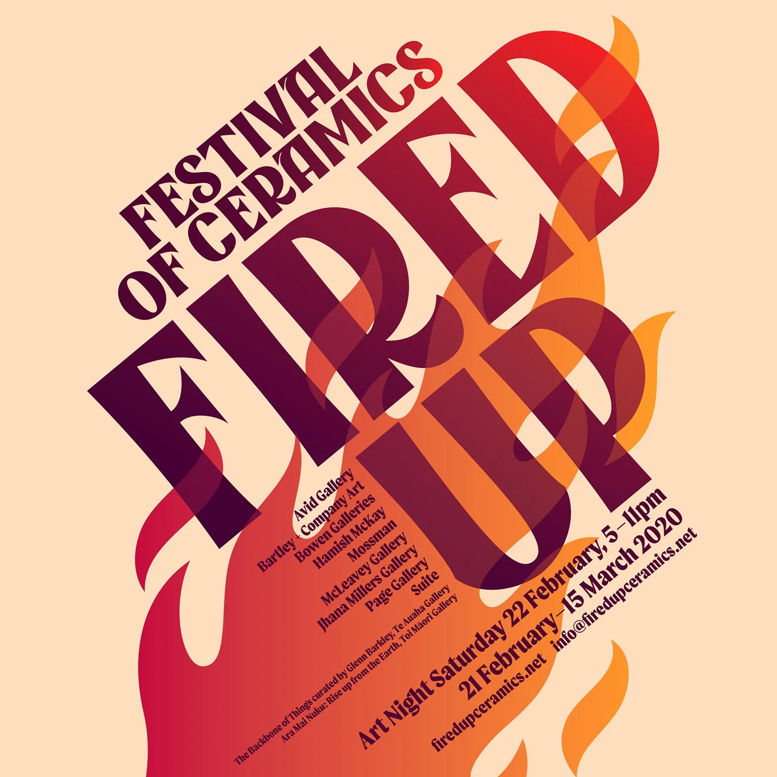 Fired Up Festival Branding
