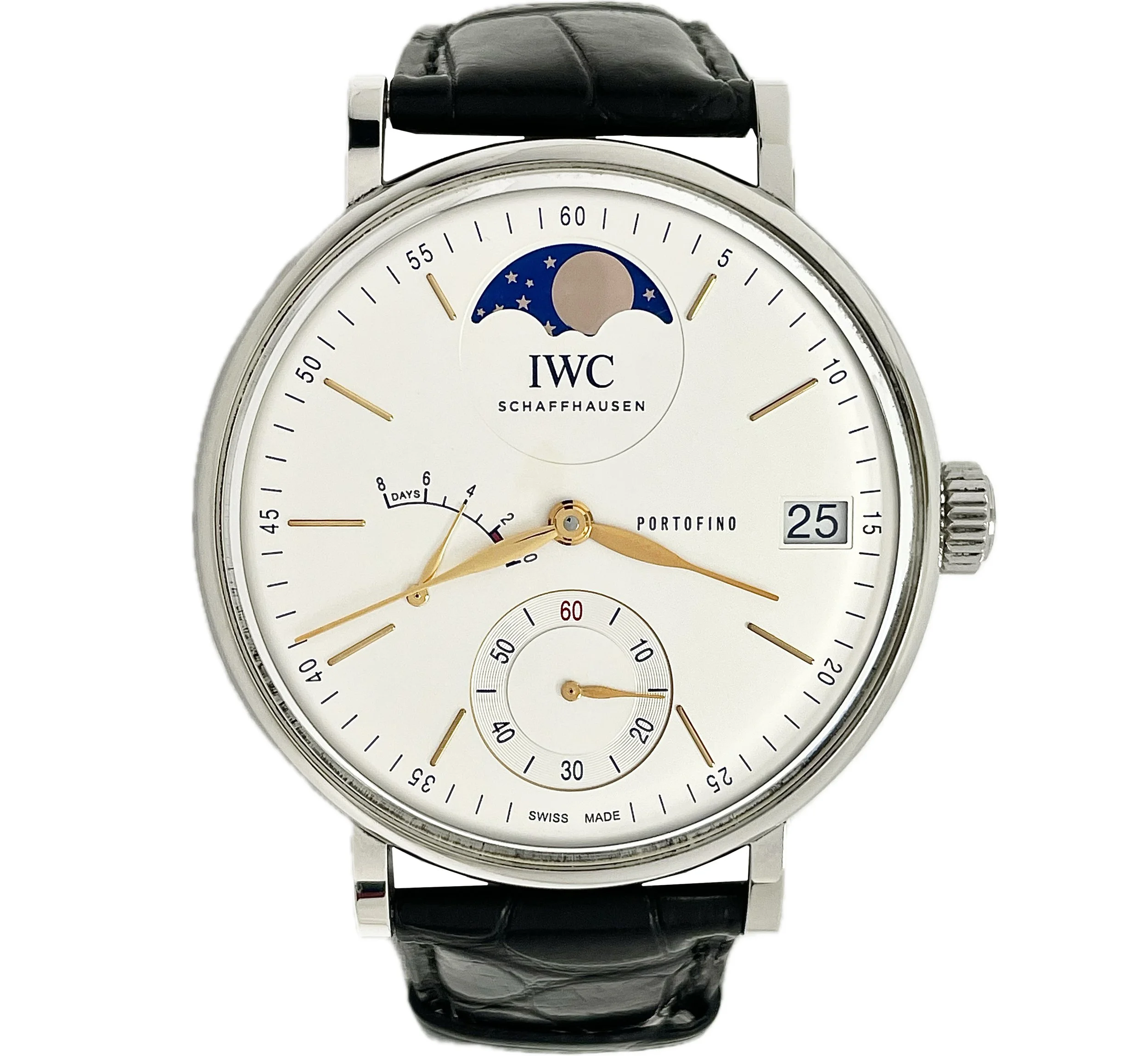 2018 IWC IW516401 Portofino Hand-Wound Moon Phase 45mm