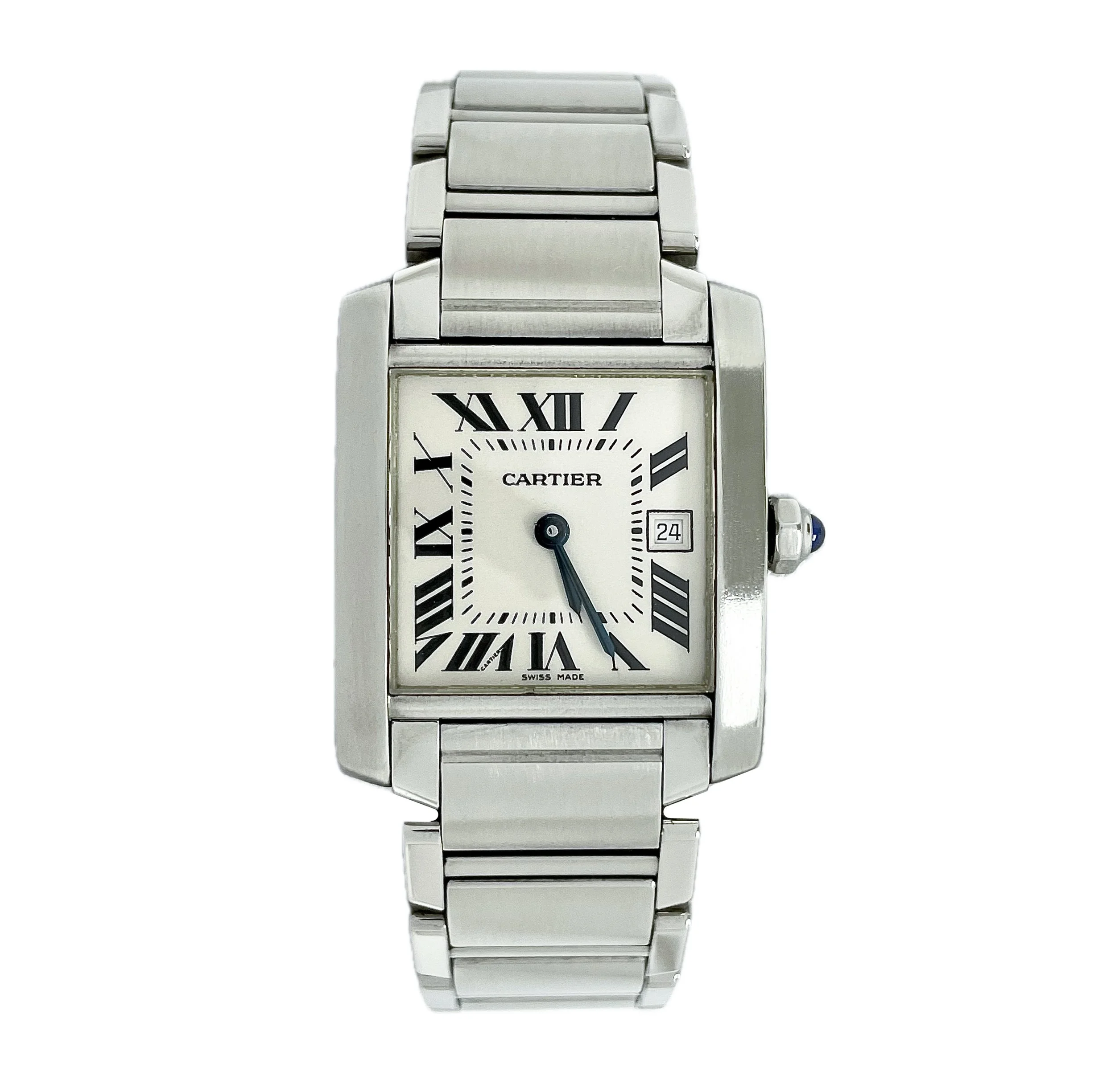 Cartier Tank Française Stainless Steel 25.7mm x 21.2mm