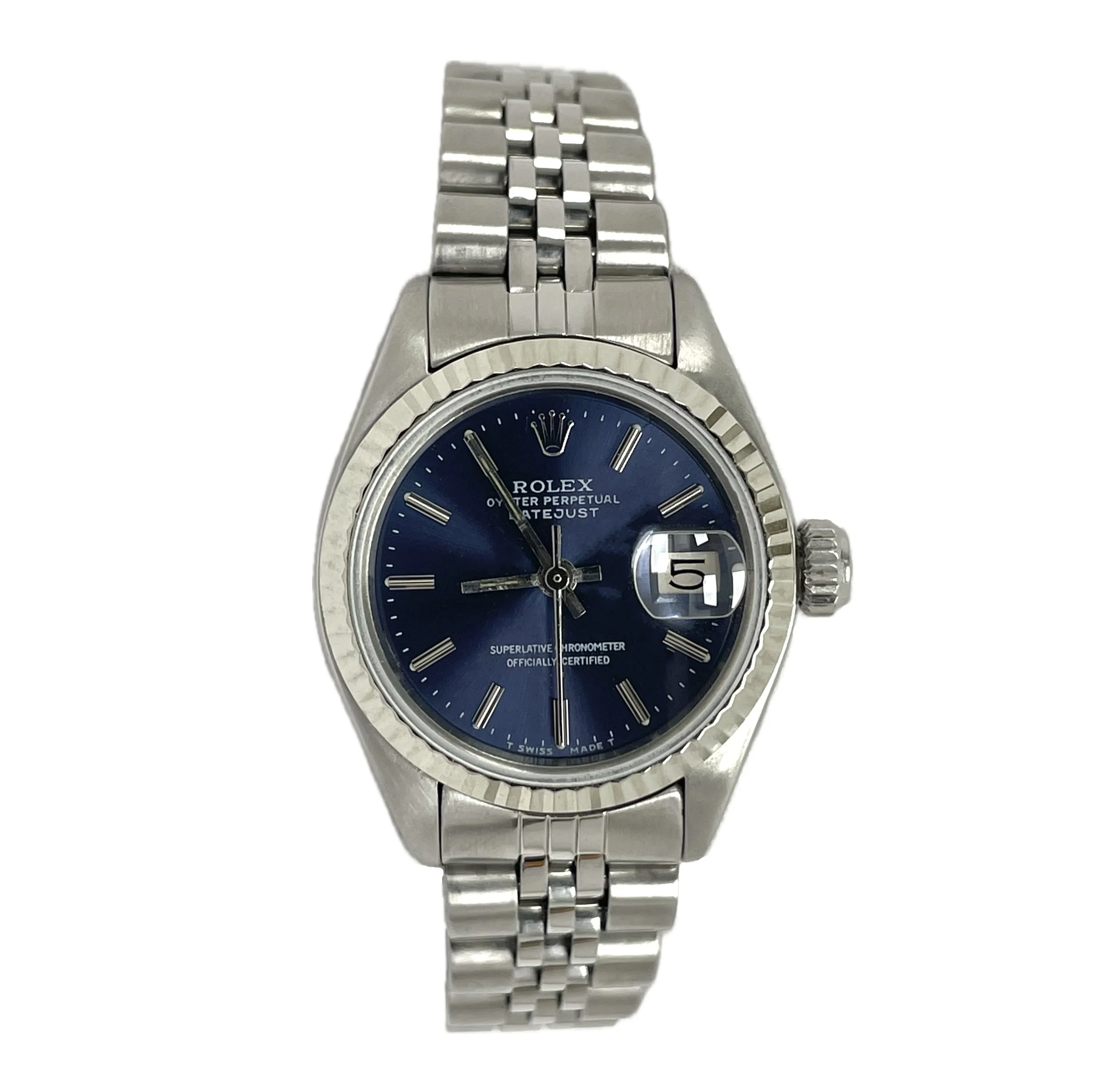 1974 Rolex 6917 Datejust Blue Dial 26mm