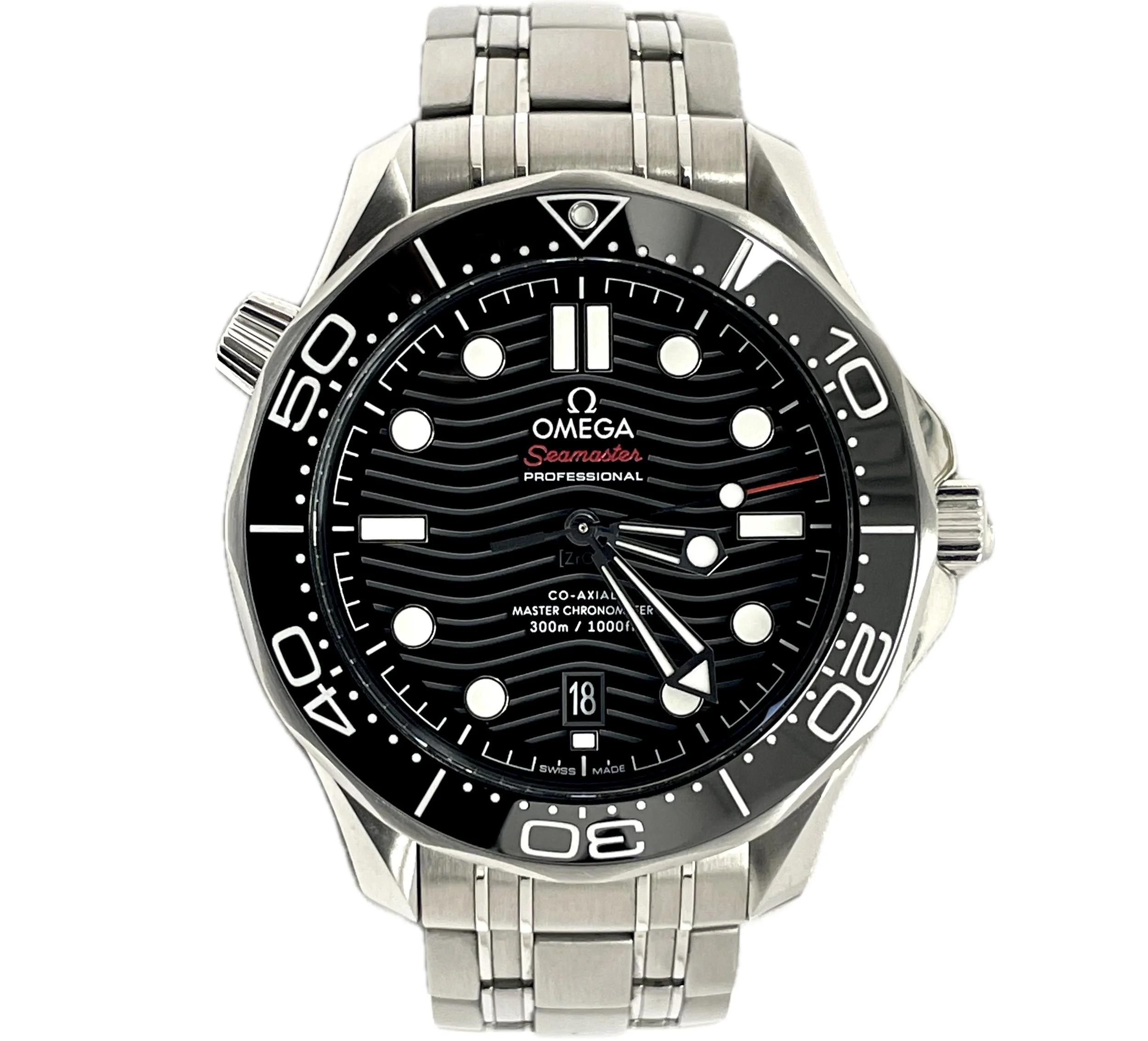 2021 Omega Seamaster Diver 300 Black Dial 42mm