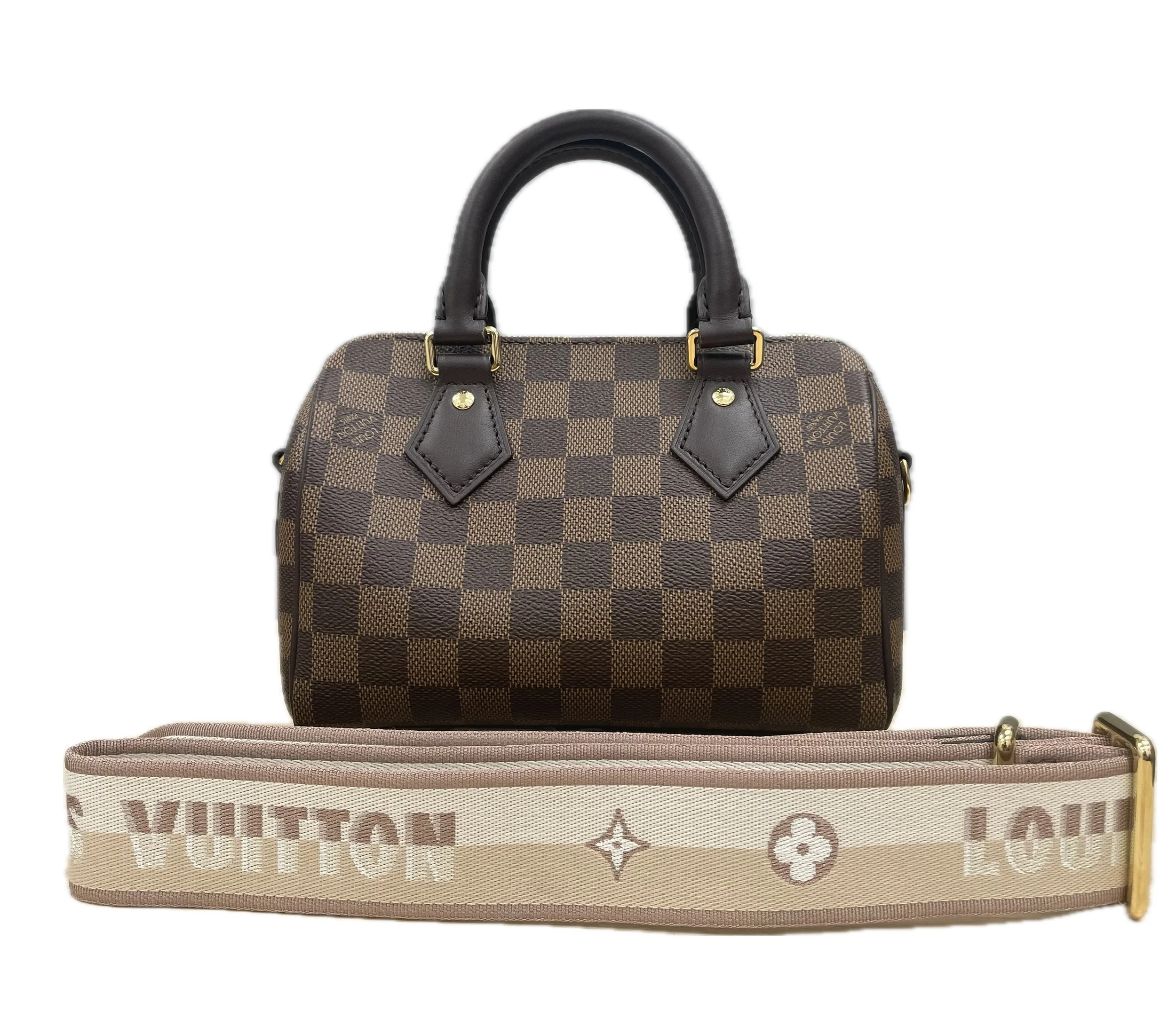 Louis Vuitton Speedy Bandouliere Damier Canvas 20