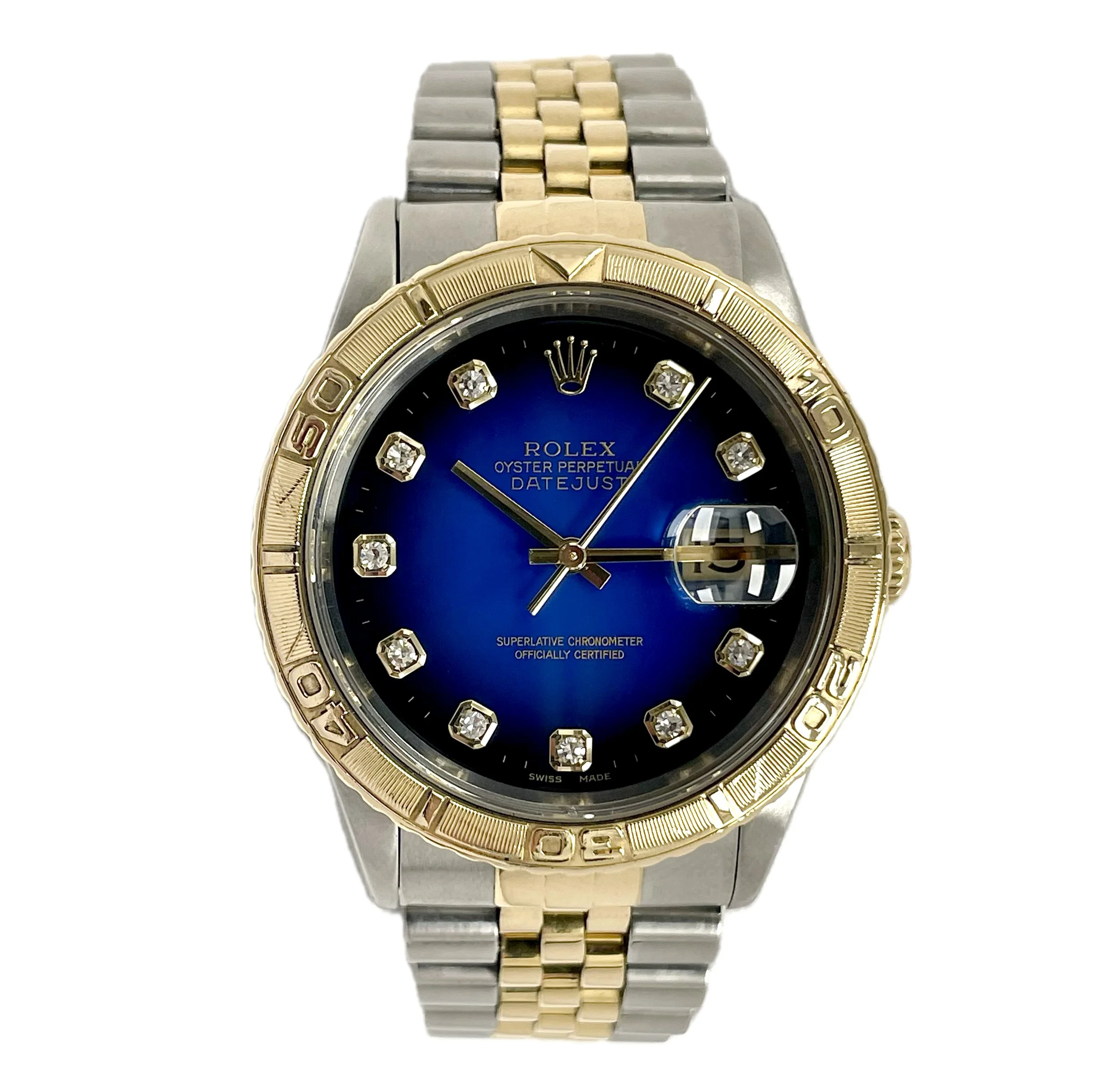 1996 Rolex 16263 Datejust Turn-O-Graph Thunderbird 36mm