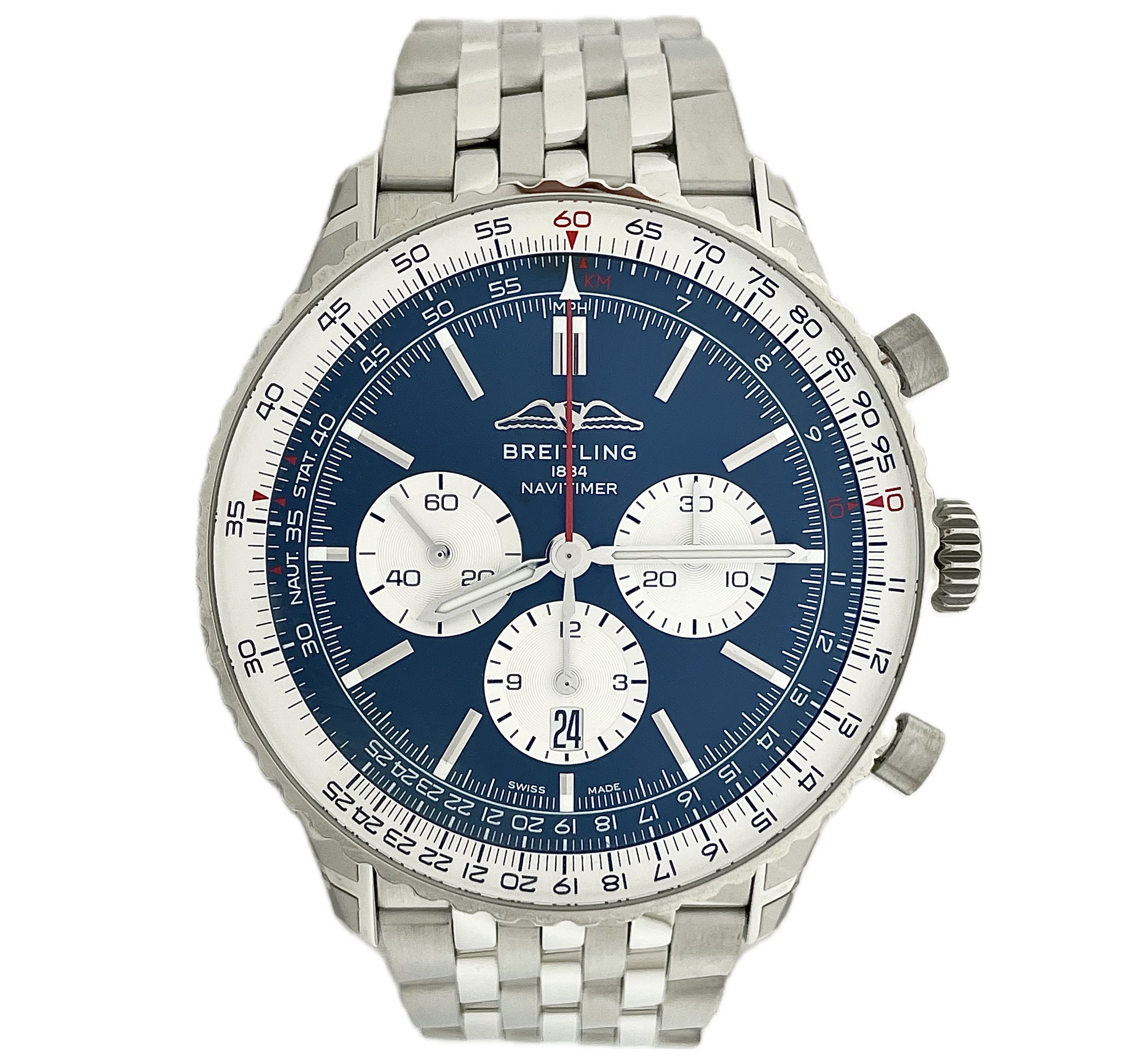 2026 Breitling AB0137 Navitimer Chronograph 46mm