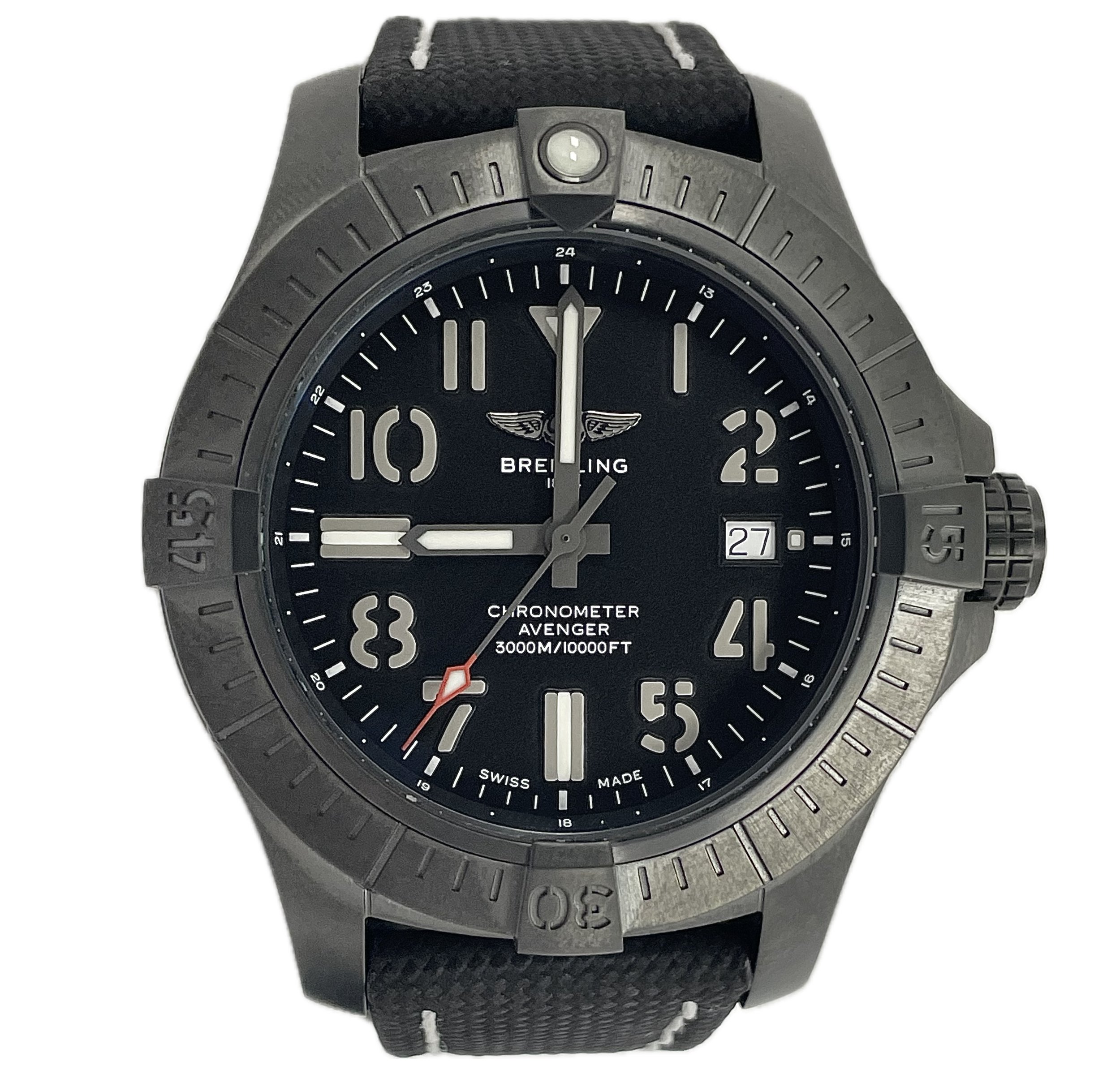 2025 Breitling V17319 Avenger Seawolf Night Mission 45mm