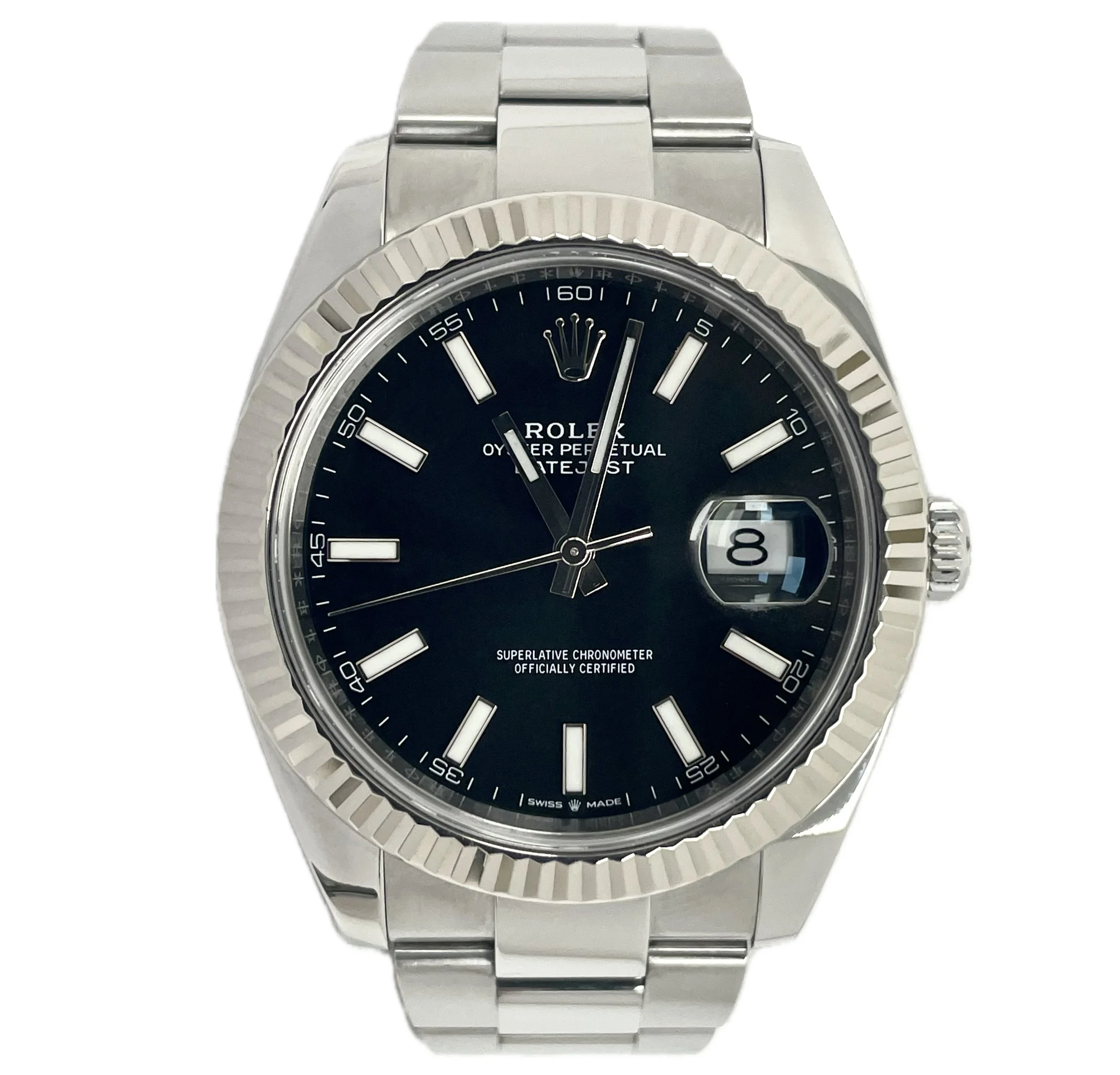 2021 Rolex 126334 Datejust Black Dial 41mm