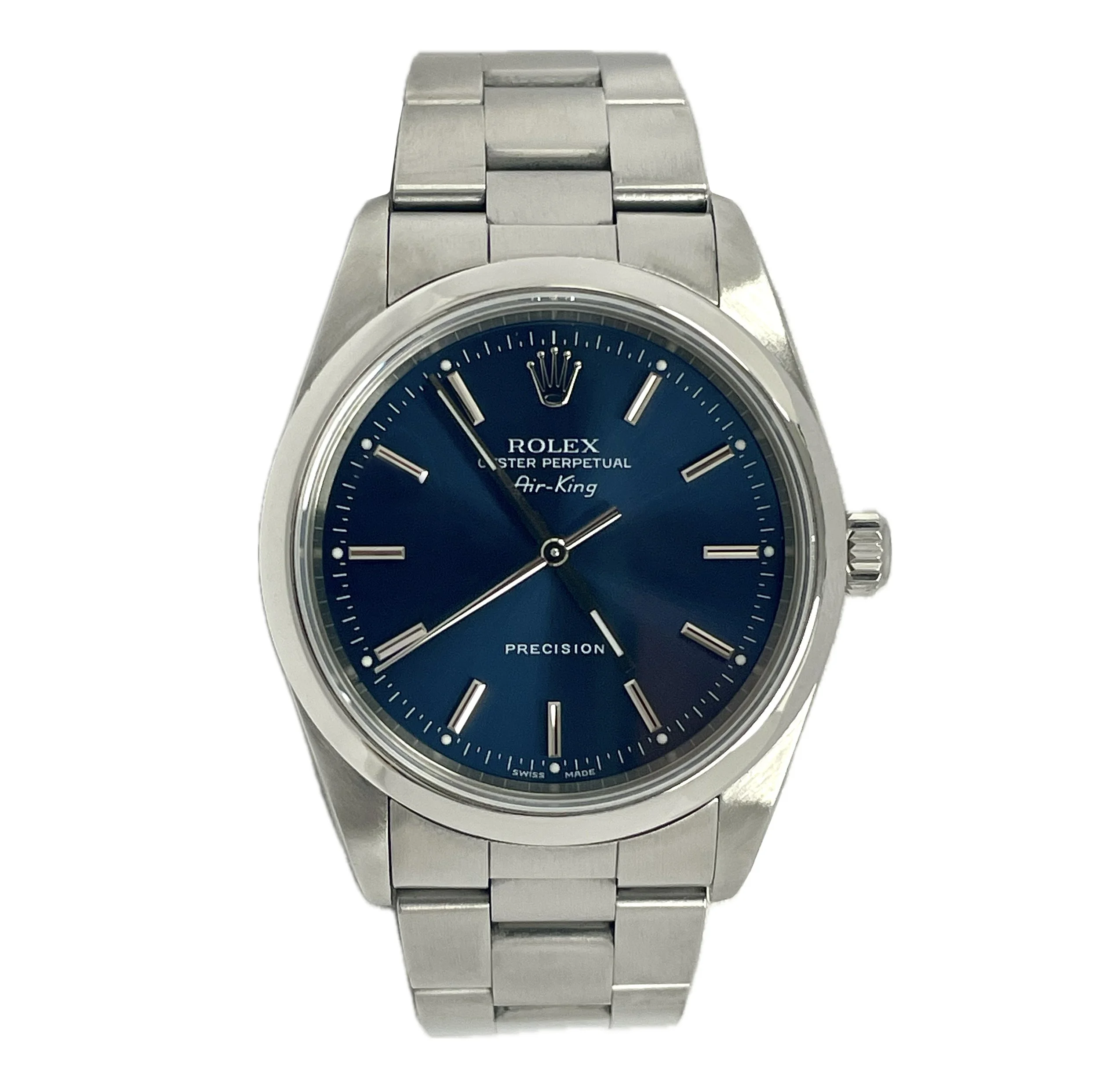 Rolex Air-King 14000M Blue Dial 34mm