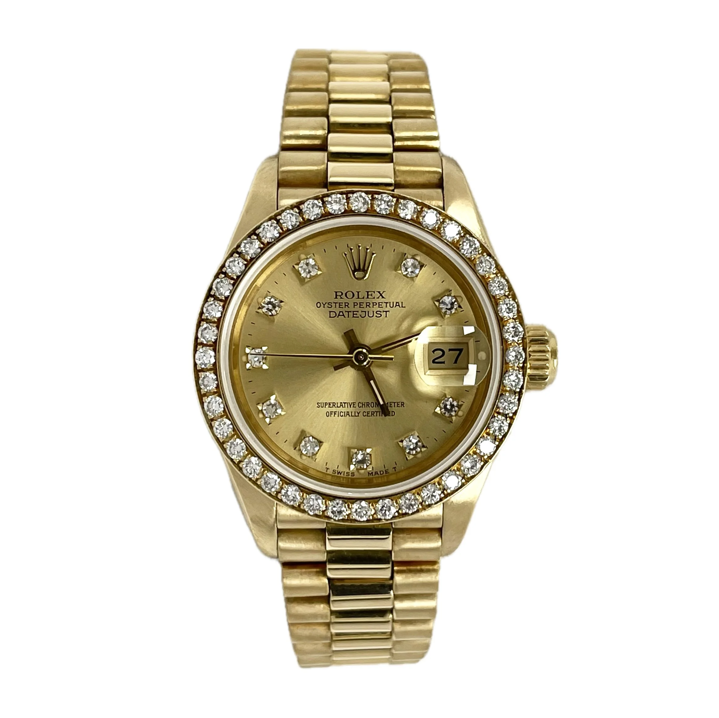 Rolex 69178 Datejust Diamond Dial & Bezel 26mm