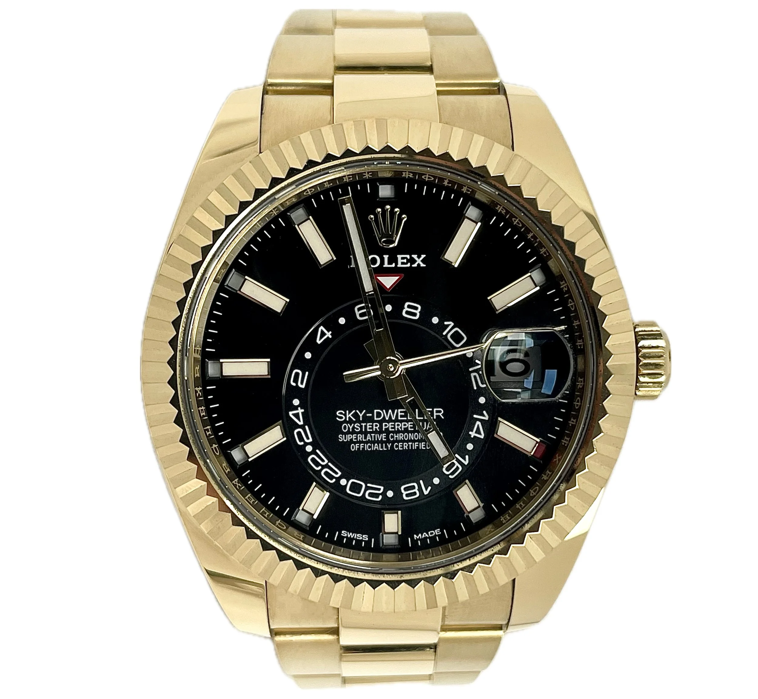 2020 Rolex 326938 Sky-Dweller 18k Gold 42mm - PRICE UPON REQUEST