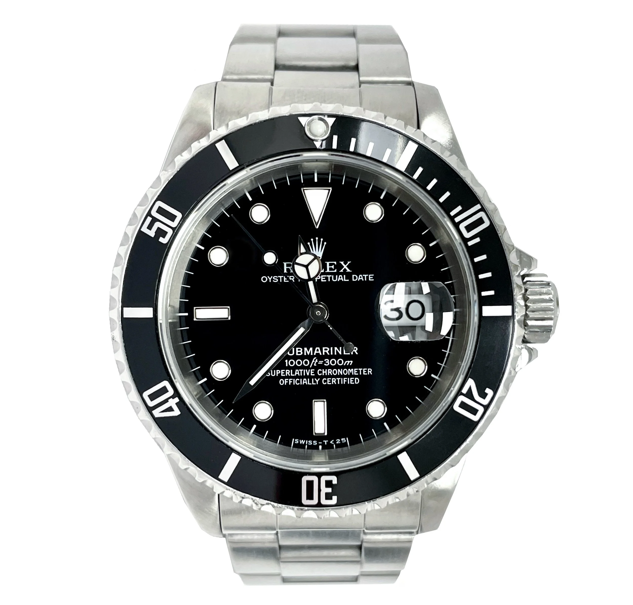 1995 Rolex 16610 Submariner Black Dial 40mm