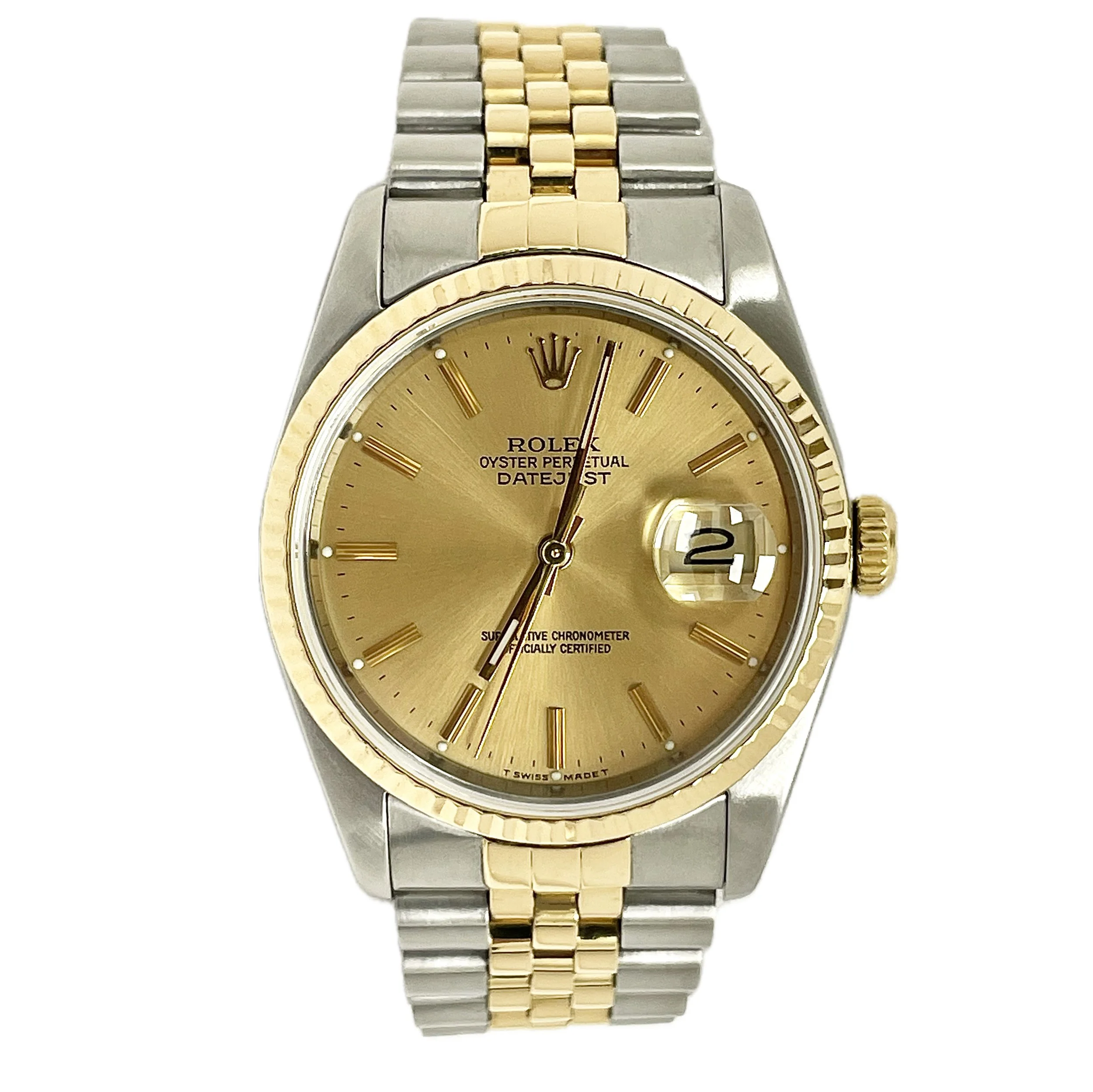 1988 Rolex 16233 Datejust Champagne Dial 36mm