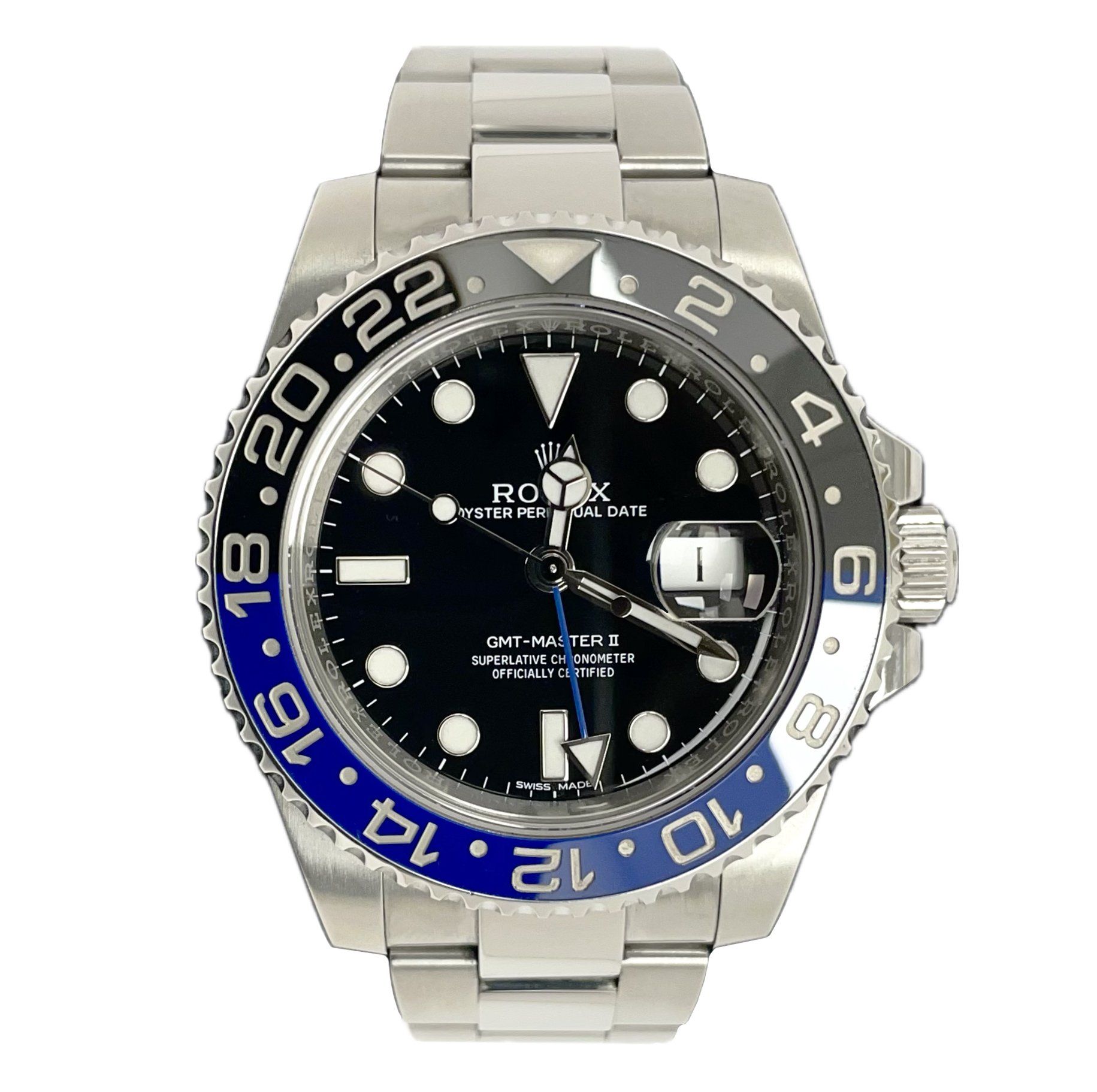 2018 Rolex 116710BLNR GMT-Master II Batman 40mm Full Set