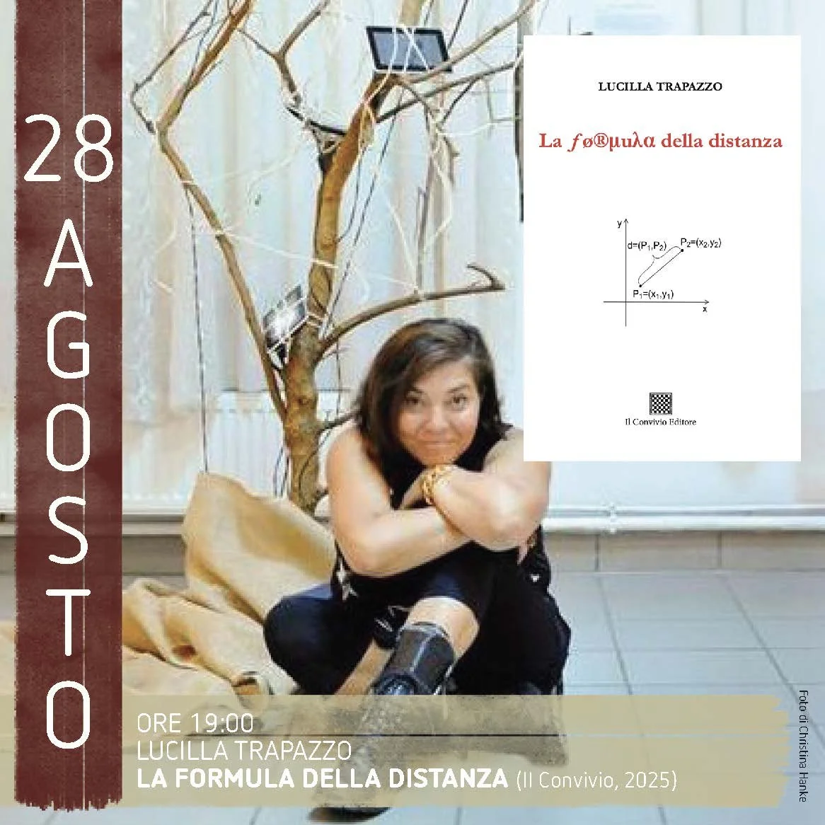 Lucilla Trapazzo- LA FORMULA DELLA DISTANZA(Il Convivio, 2025)