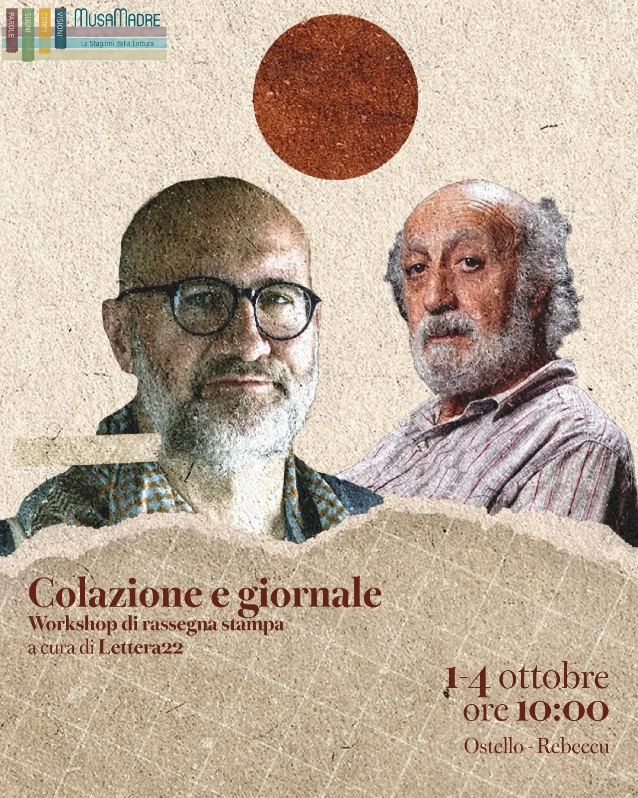 Colazione e giornale. Lettura dei quotidiani a cura di Lettera 22 