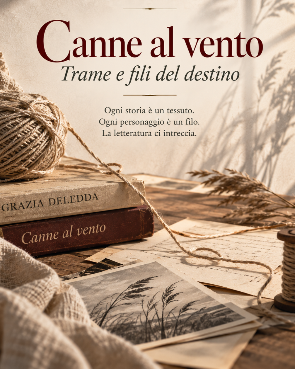 Giave | Canne al Vento - Trame e fili del destino | Laboratorio letture deleddiane