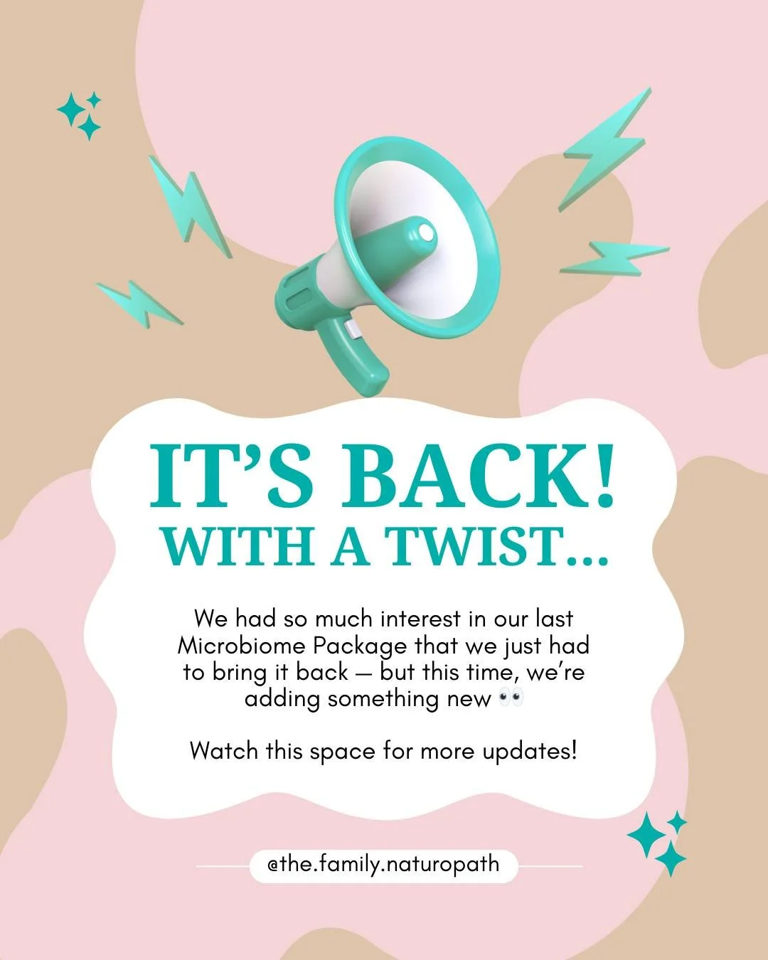 🌿 Gut Health Offer is BACK&hellip; with a twist! 🌿
We heard you loud and clear &mdash; the response to our last Microbiome Package with Alice was incredible. Many of you missed out and asked if we&rsquo;d be able to bring it back.

Well&hellip; goo
