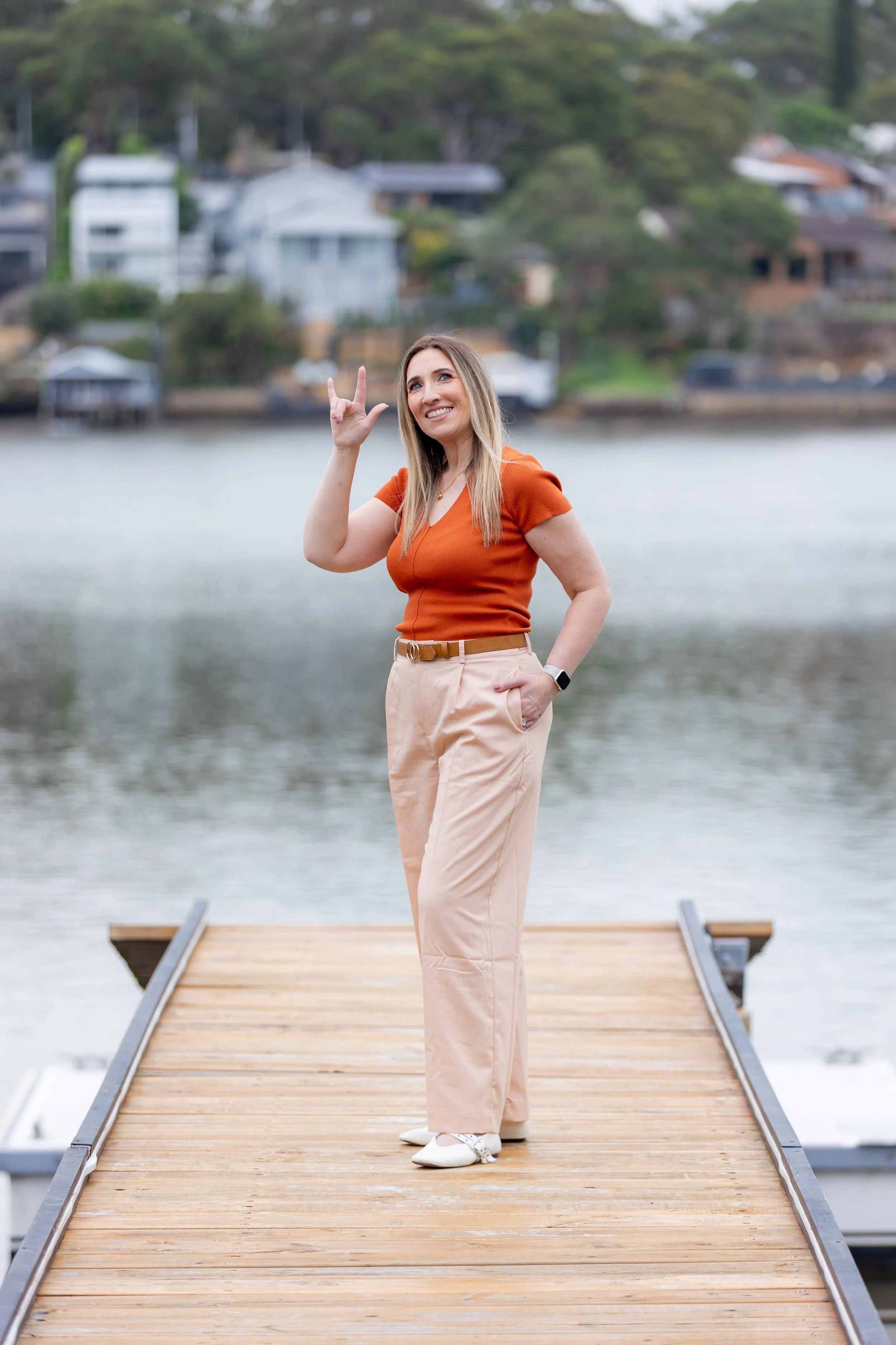 A recent campaign shoot